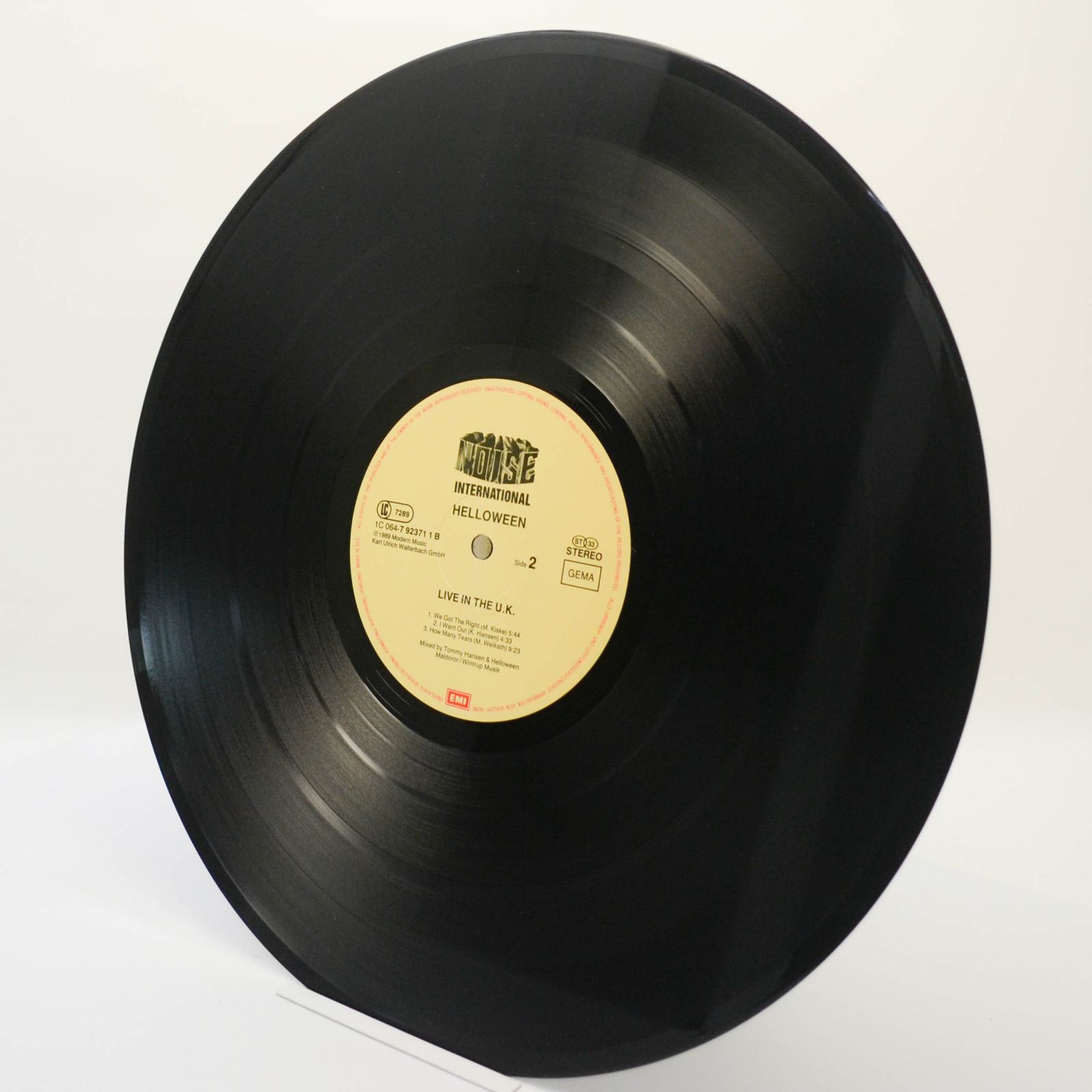 Helloween — Live In The U.K., 1989