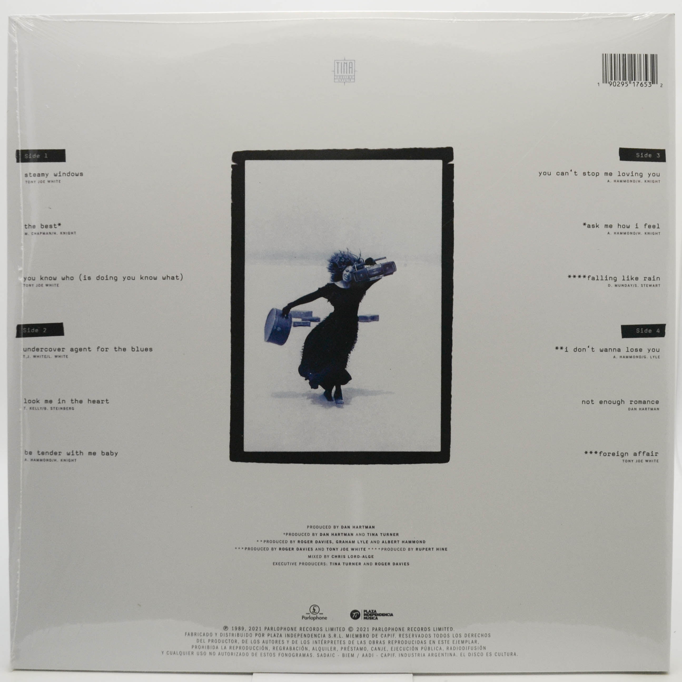 Tina Turner — Foreign Affair (2LP), 1989