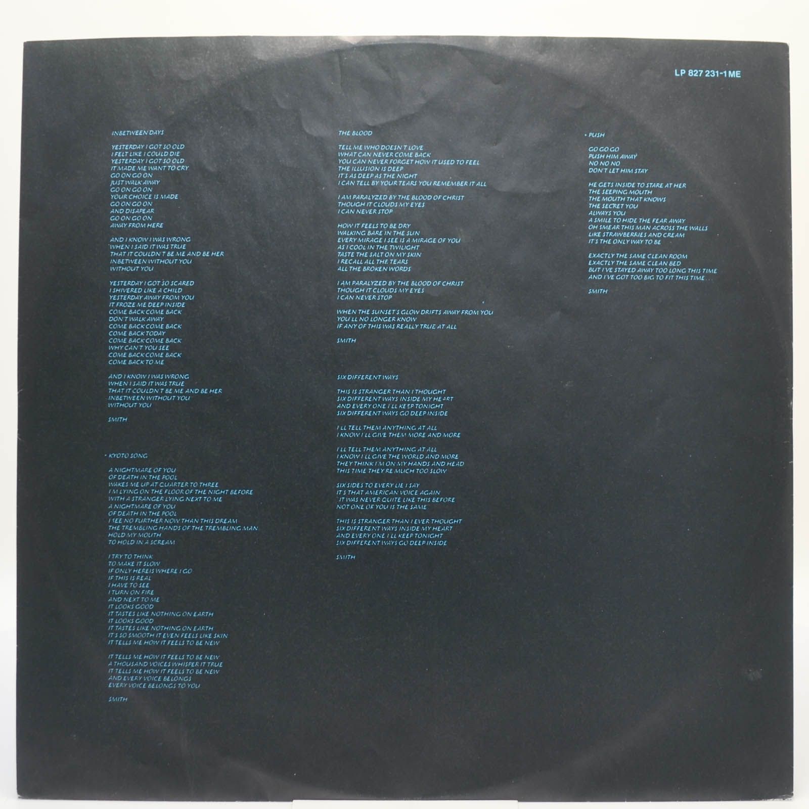 Cure — The Head On The Door, 1985