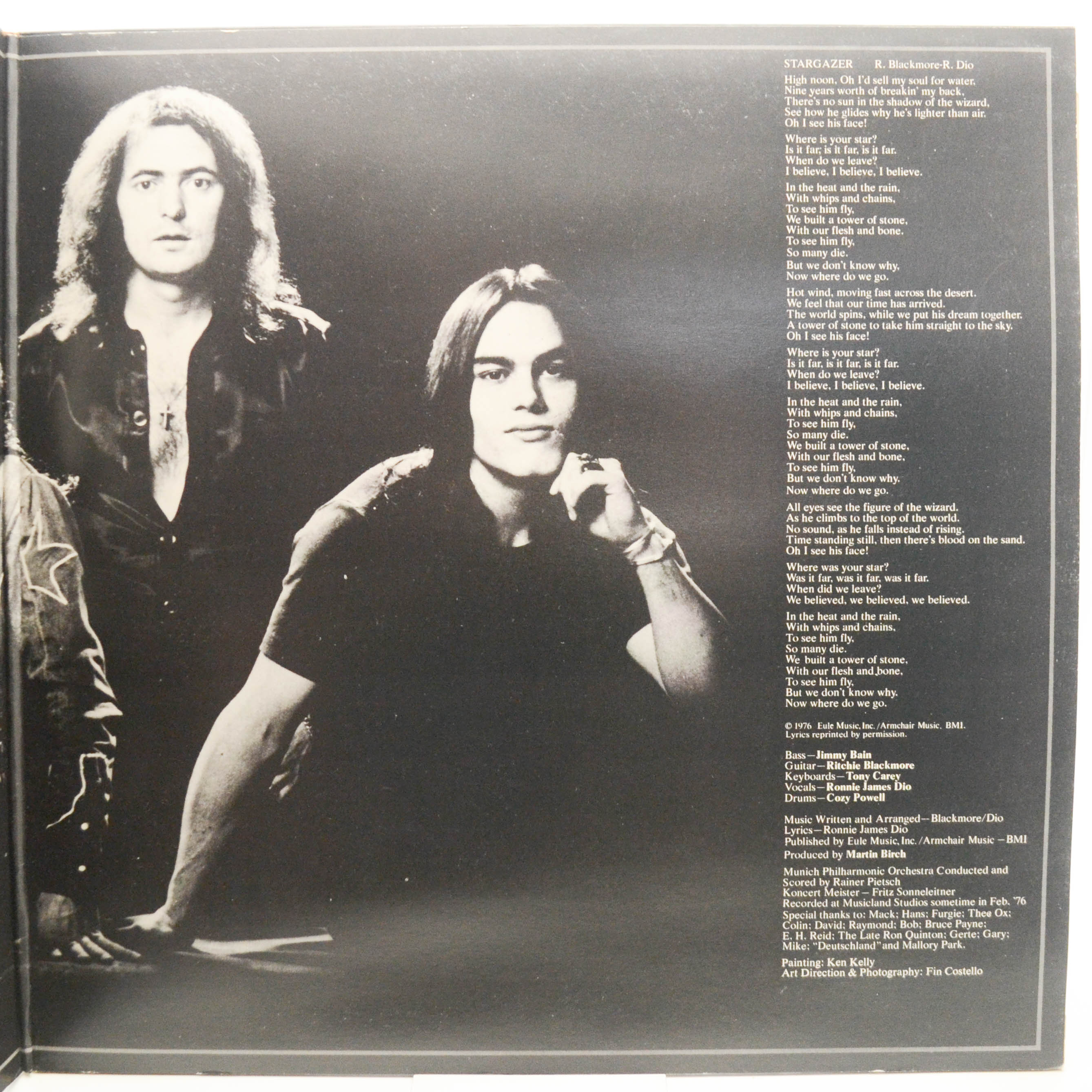 Rainbow — Rainbow Rising (1-st, UK), 1976