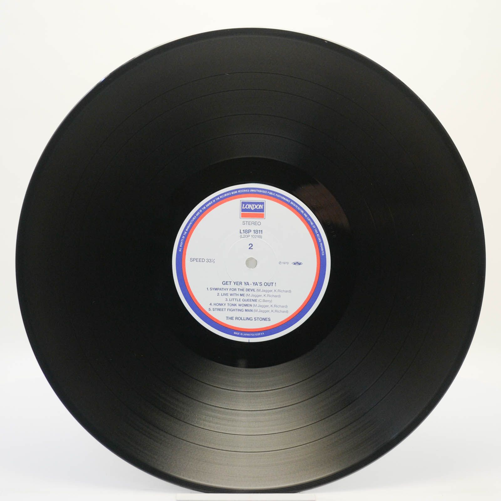 Rolling Stones — Get Yer Ya-Ya's Out! - The Rolling Stones In Concert, 1970