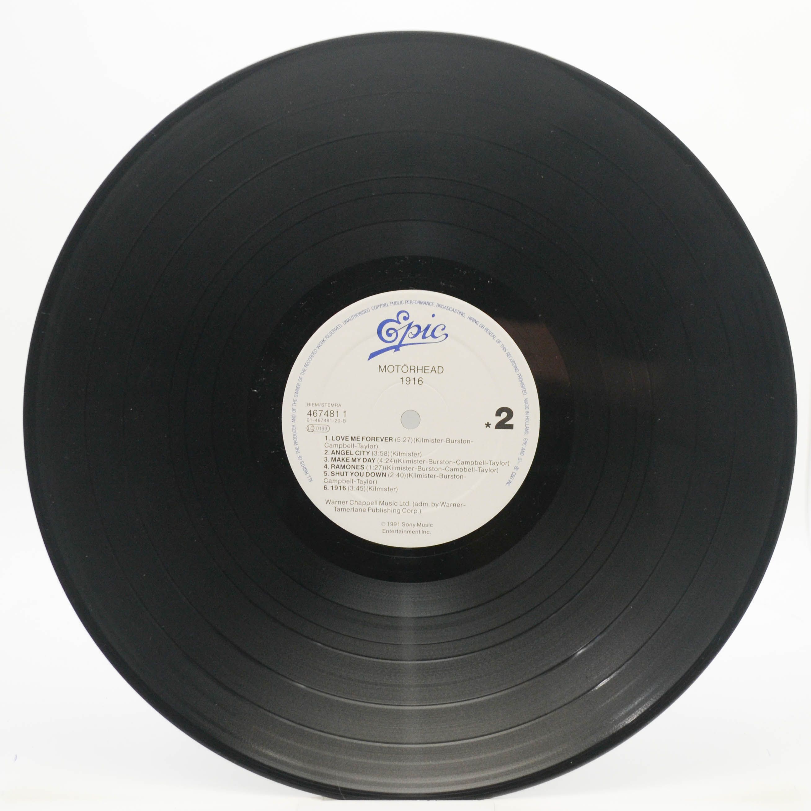 Motörhead — 1916, 1991