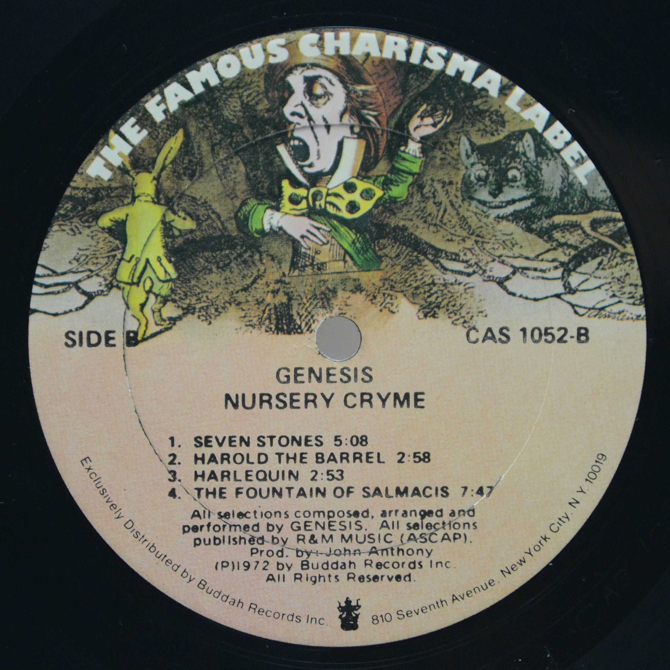 Genesis — Nursery Cryme (USA), 1971
