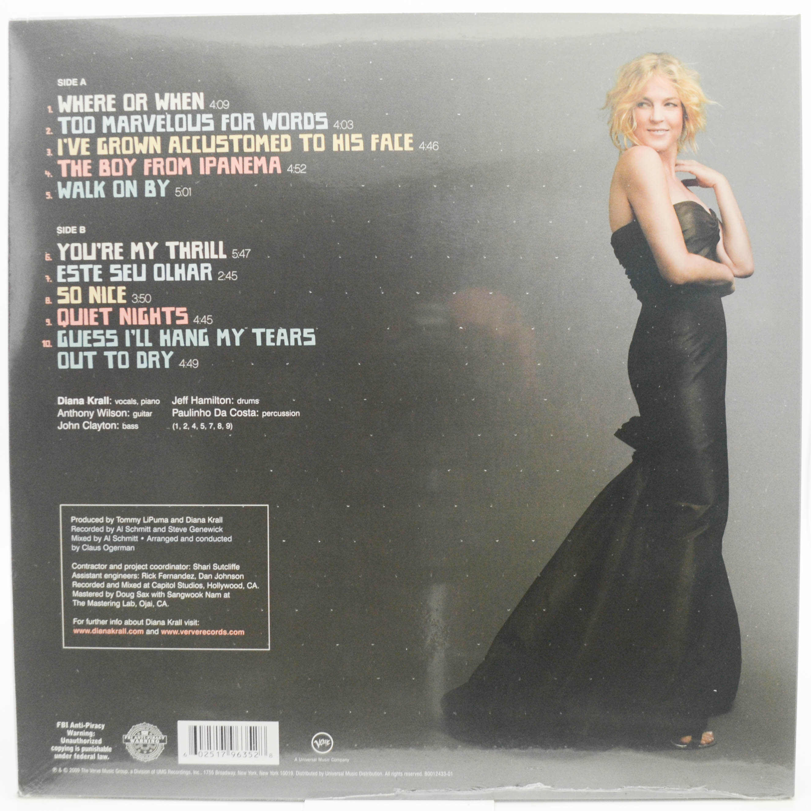 Diana Krall — Quiet Nights (1-st, USA), 2009