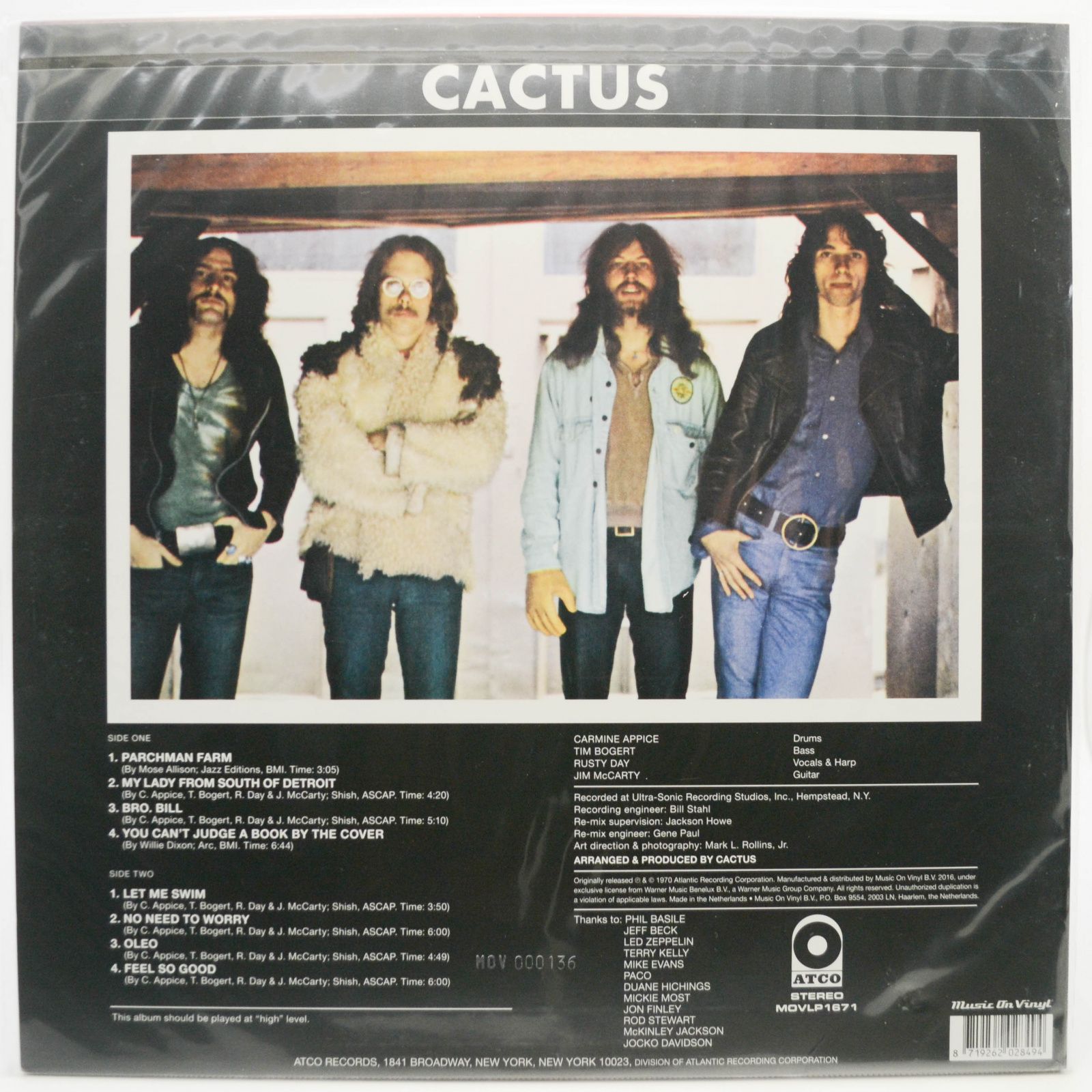 Cactus — Cactus, 1970
