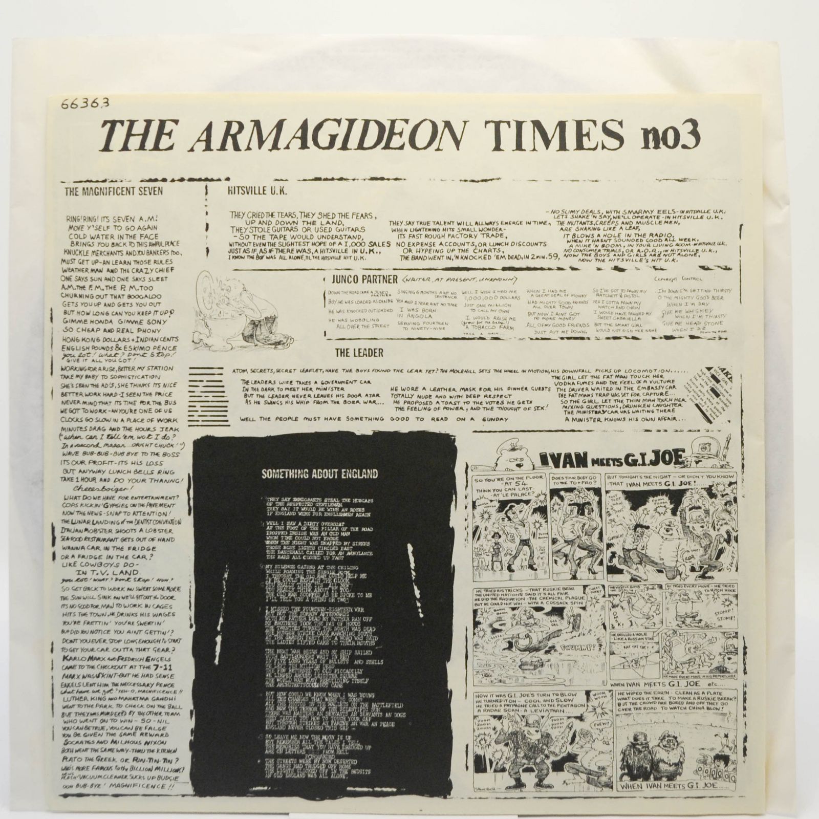 Clash — Sandinista! (3LP), 1980