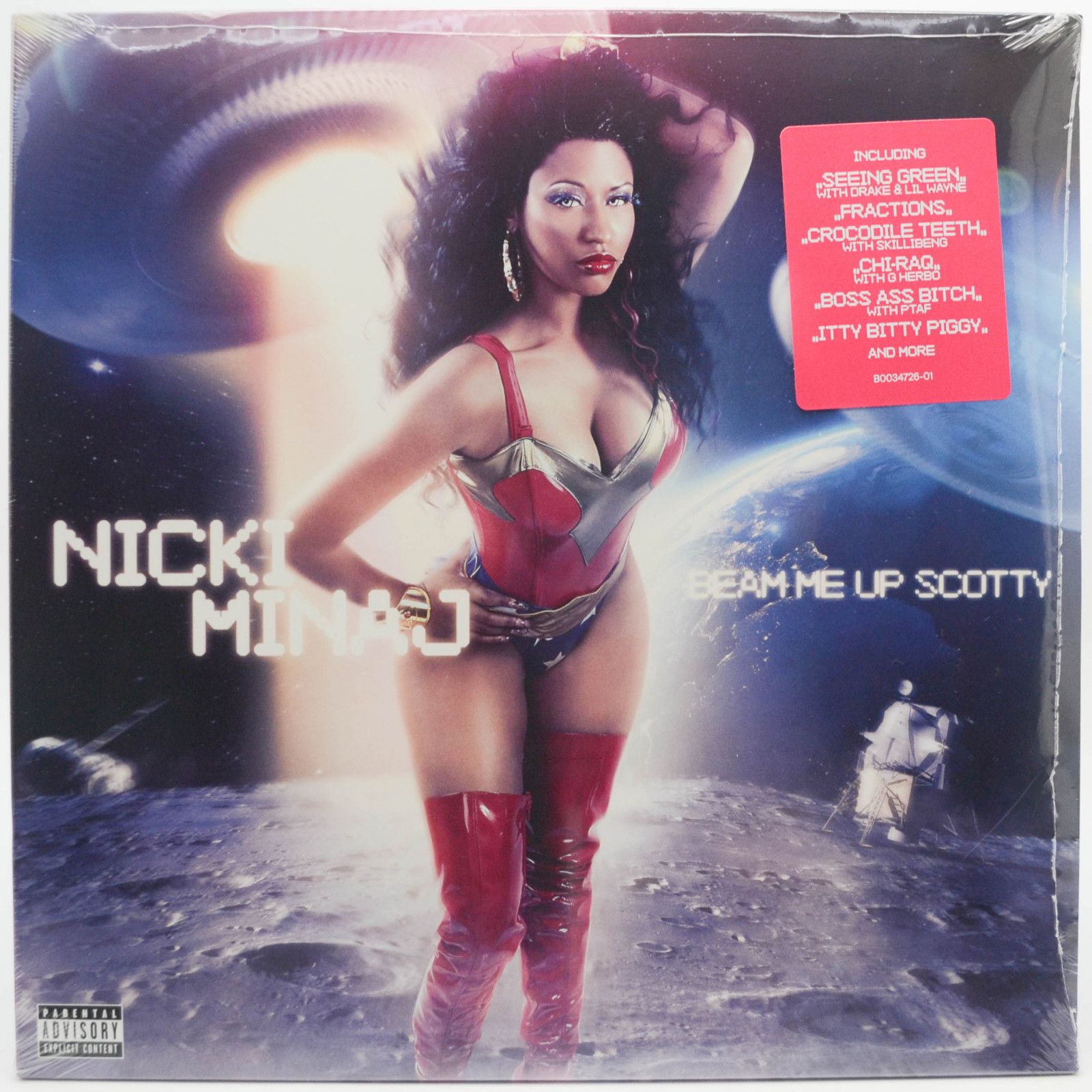 Виниловая пластинка Nicki Minaj — Beam Me Up Scotty (2LP), 2022