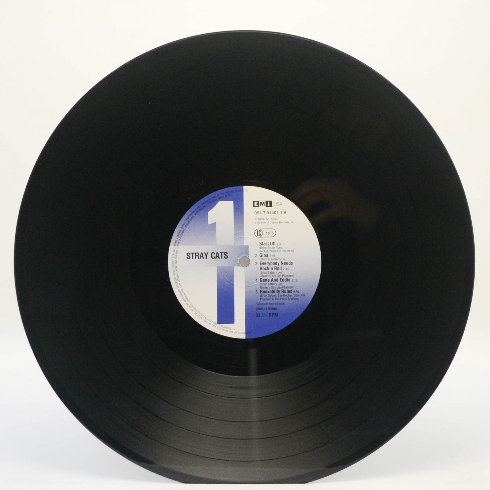 Stray Cats — Blast Off, 1989