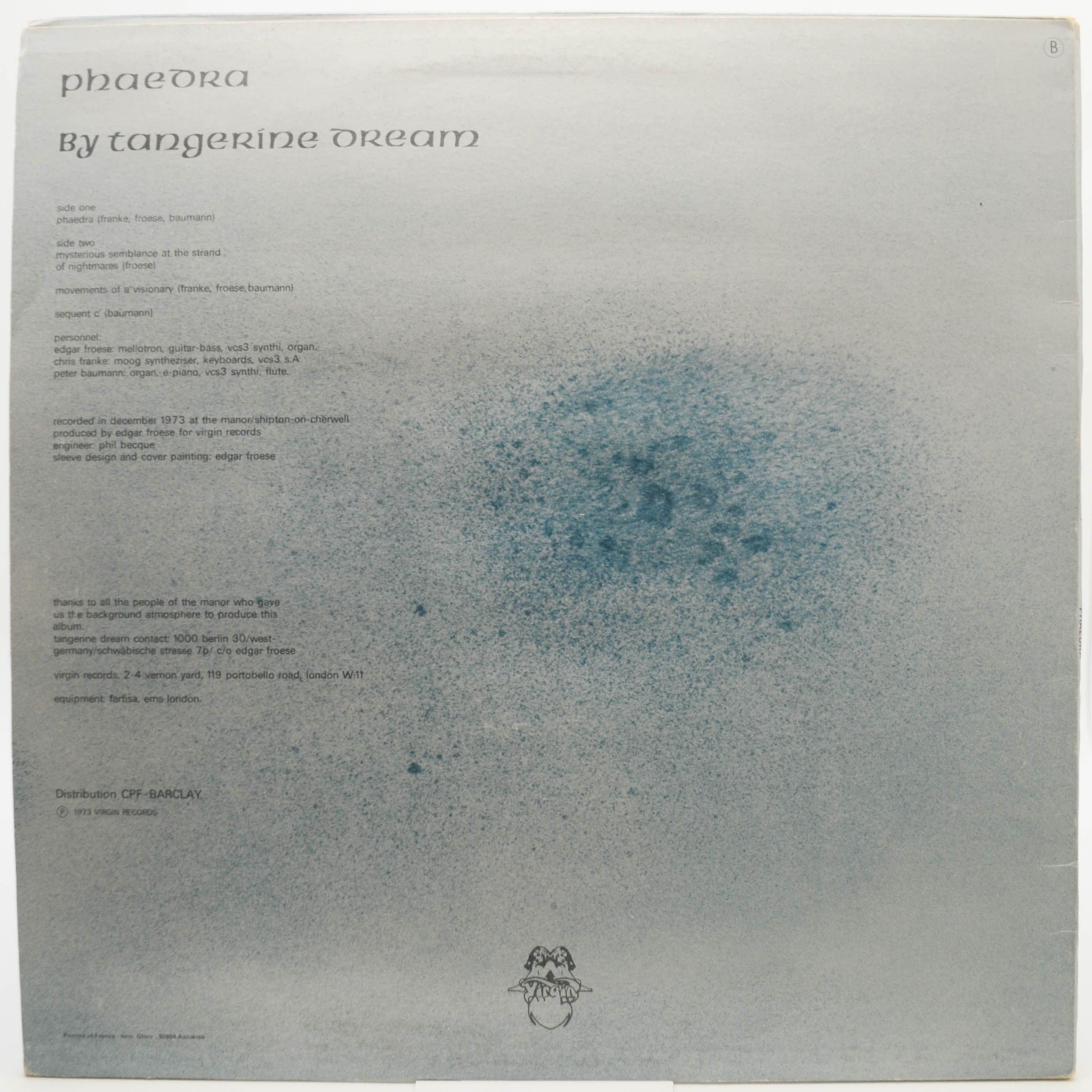 Tangerine Dream — Phaedra, 1974