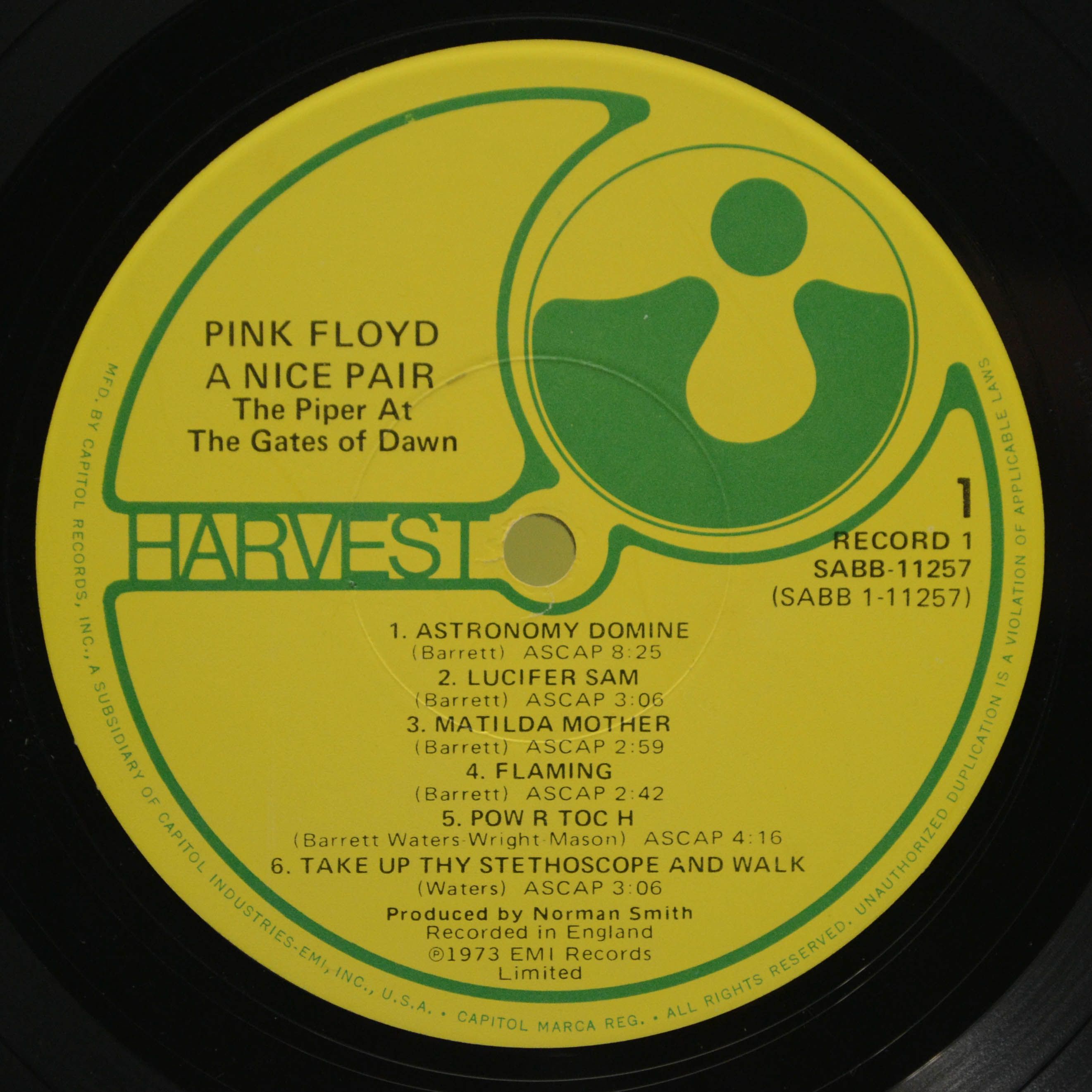 Виниловая пластинка Pink Floyd — A Nice Pair (2LP, USA), 1973