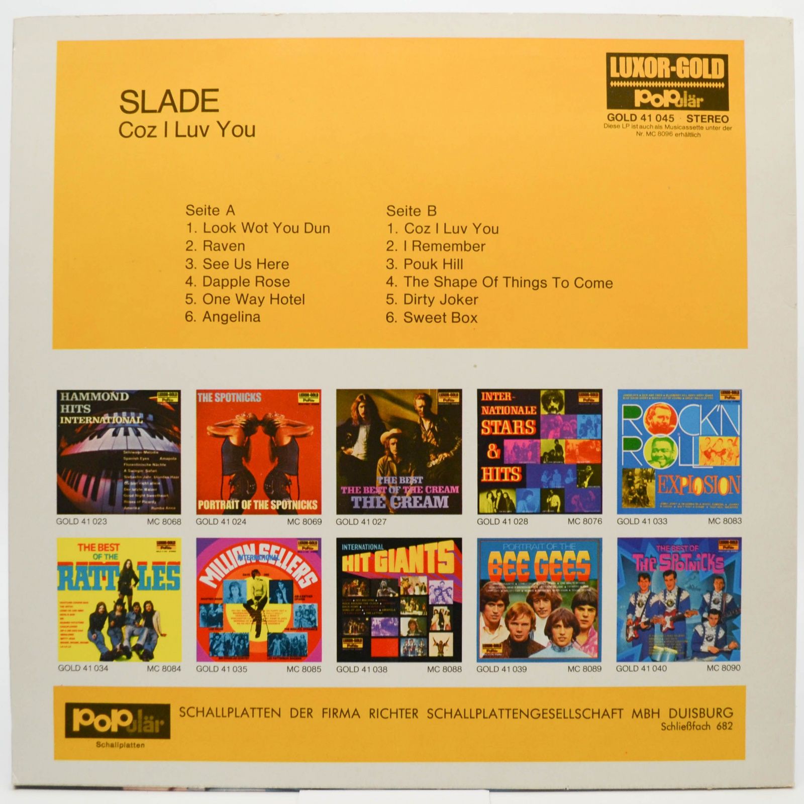 Slade — Coz I Luv You, 1972
