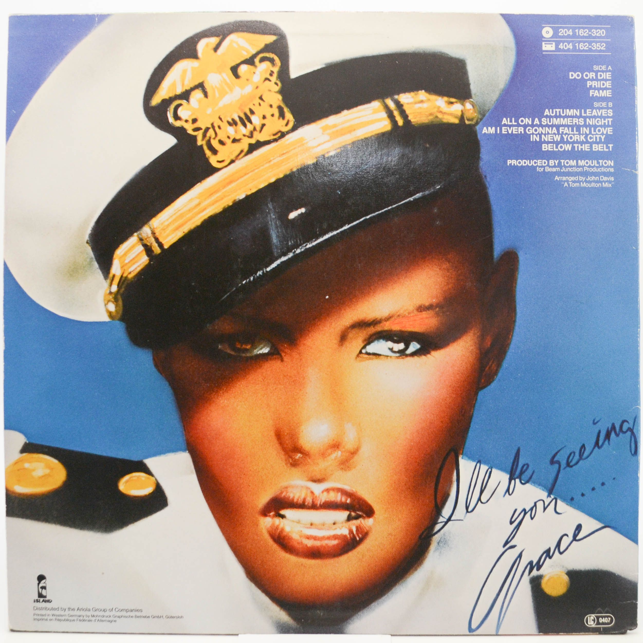 Виниловая пластинка Grace Jones — Fame, 1978