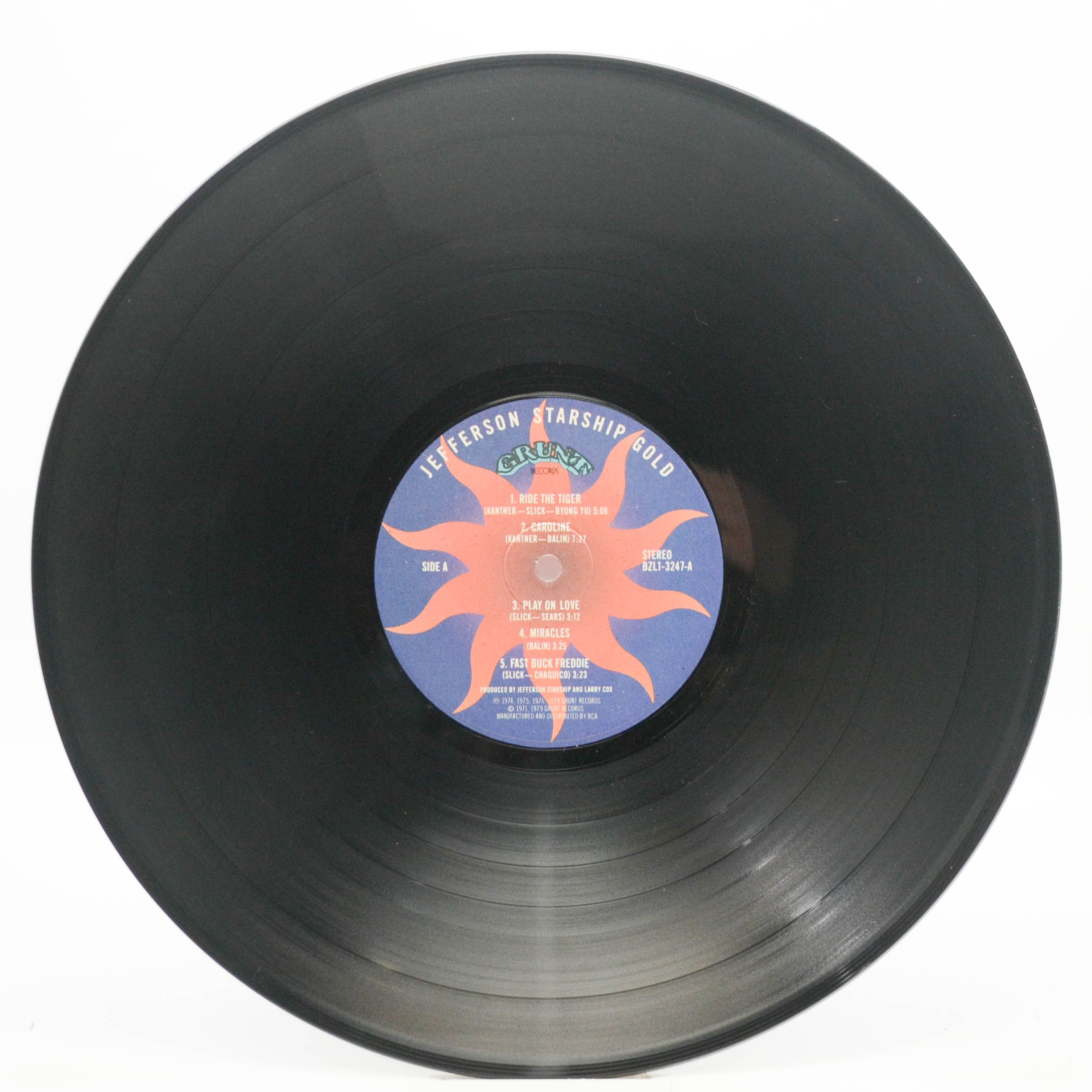 Виниловая пластинка Jefferson Starship — Gold (LP+7", USA), 1979