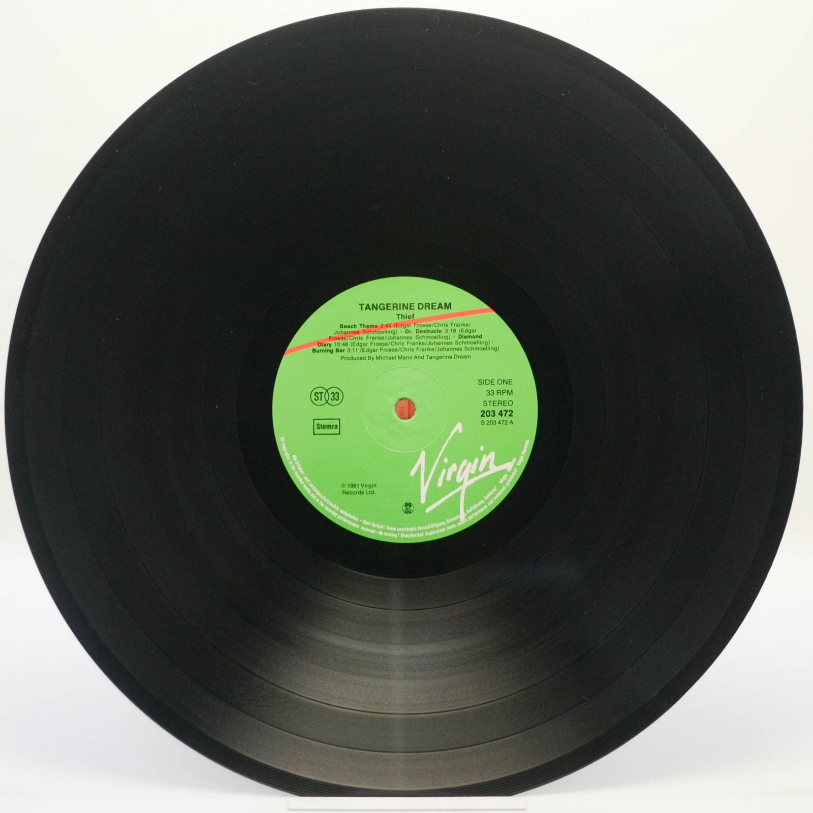 Tangerine Dream — Thief, 1981