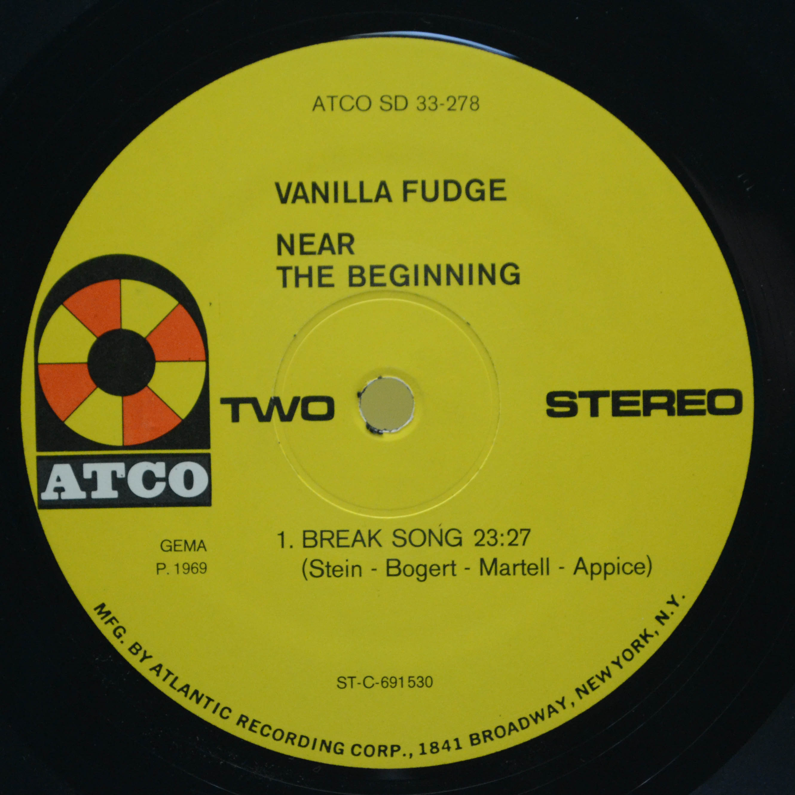 Vanilla Fudge — Near The Beginning, 1969