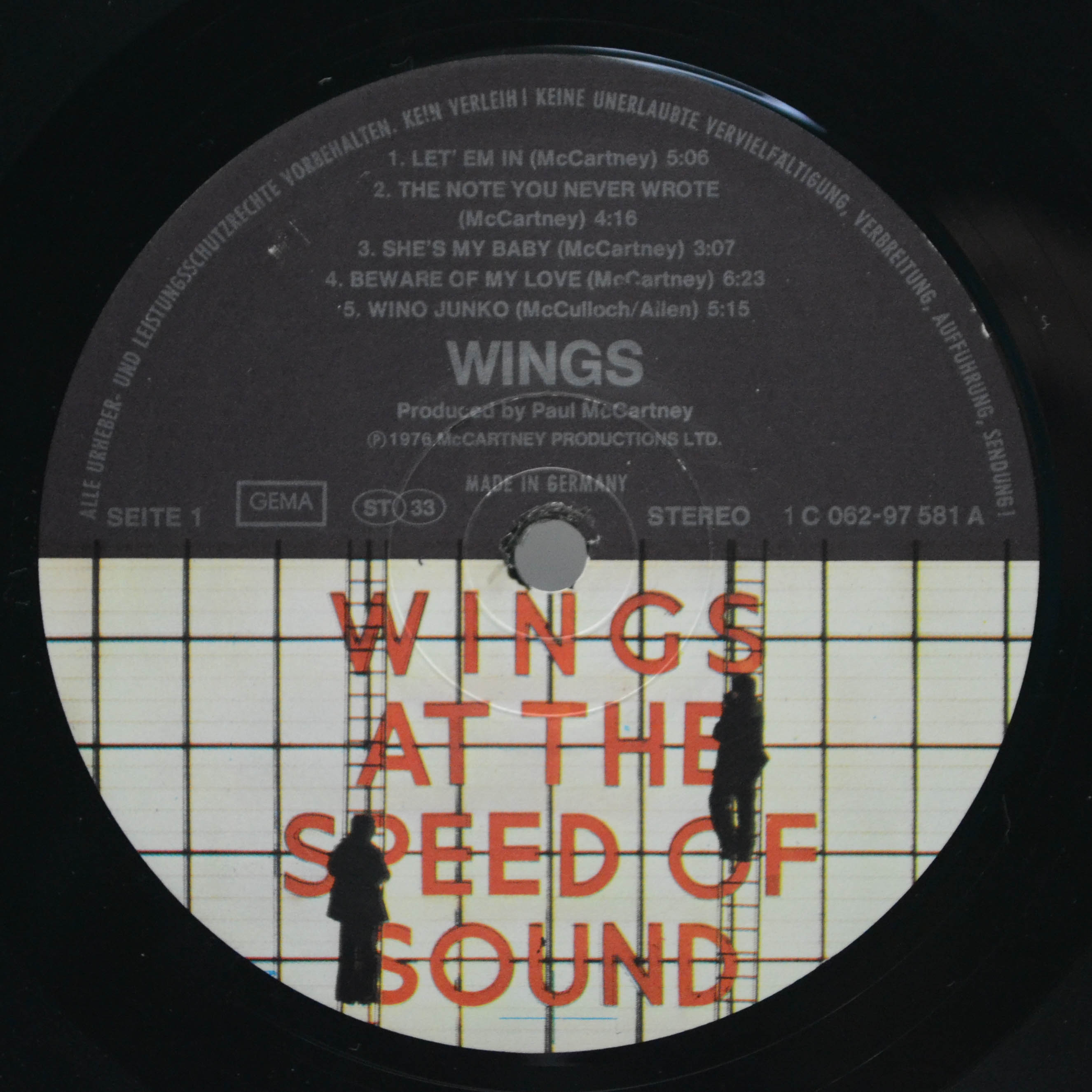 Wings — Wings At The Speed Of Sound, 1976