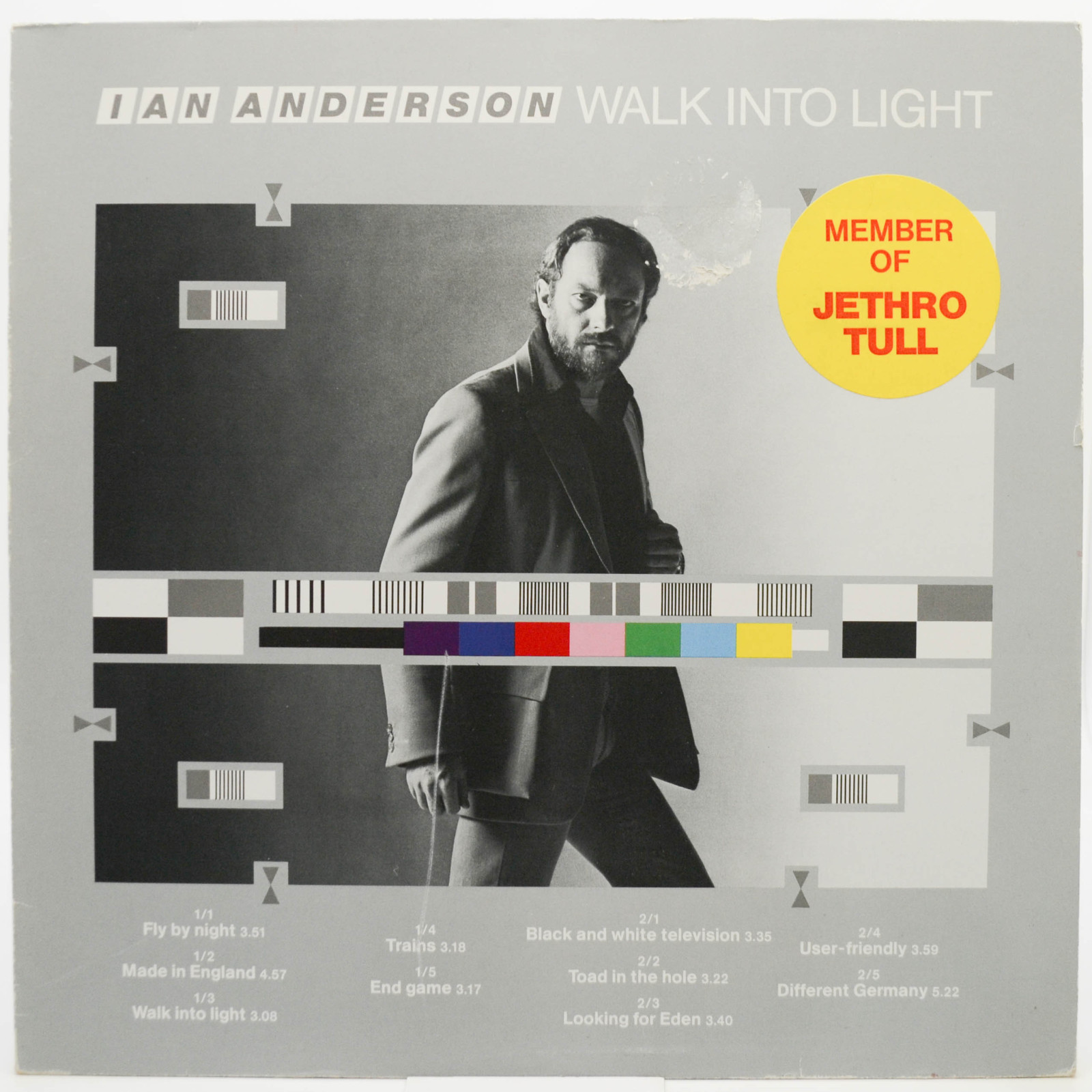 Виниловая пластинка Ian Anderson — Walk Into Light, 1983