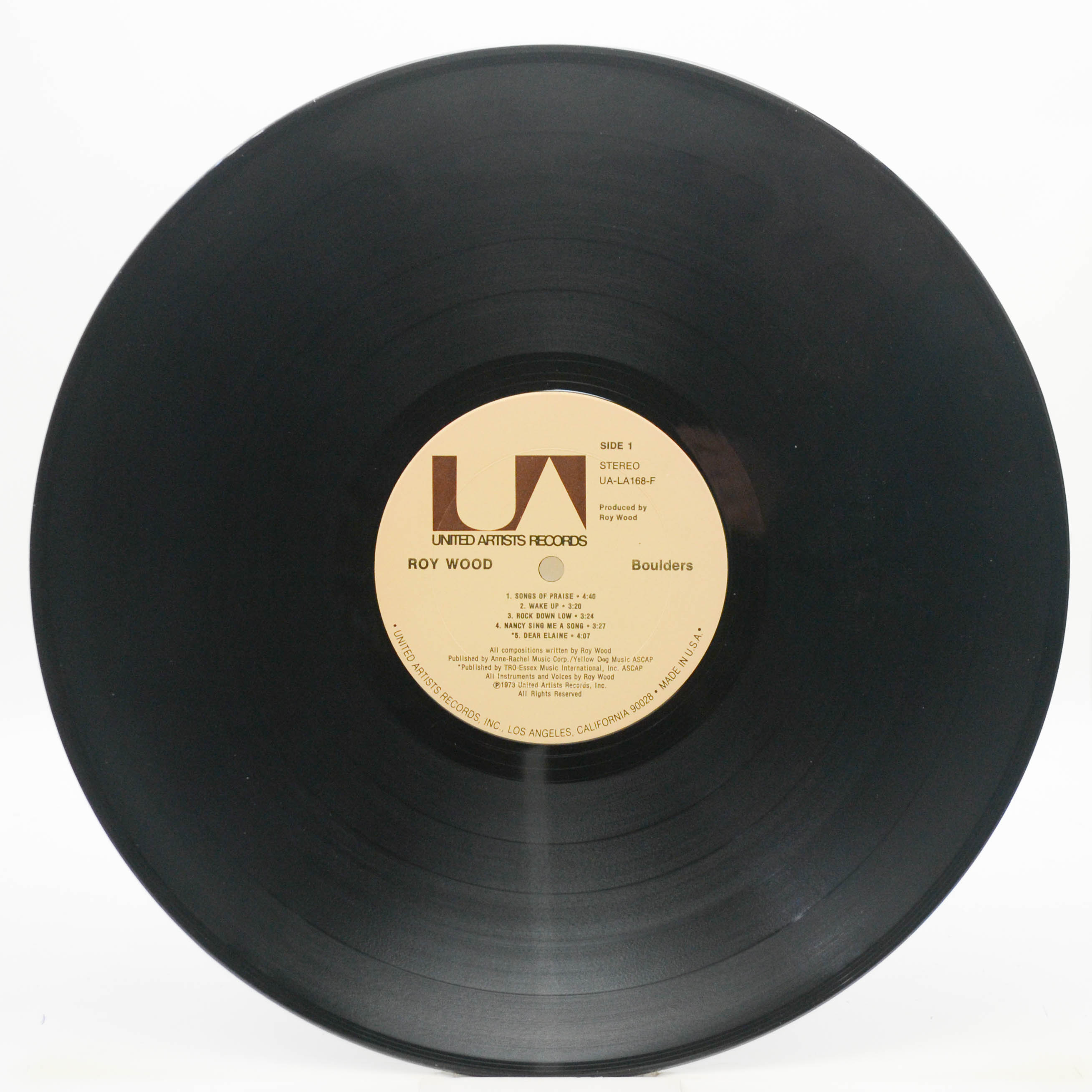 Roy Wood — Boulders (USA), 1973