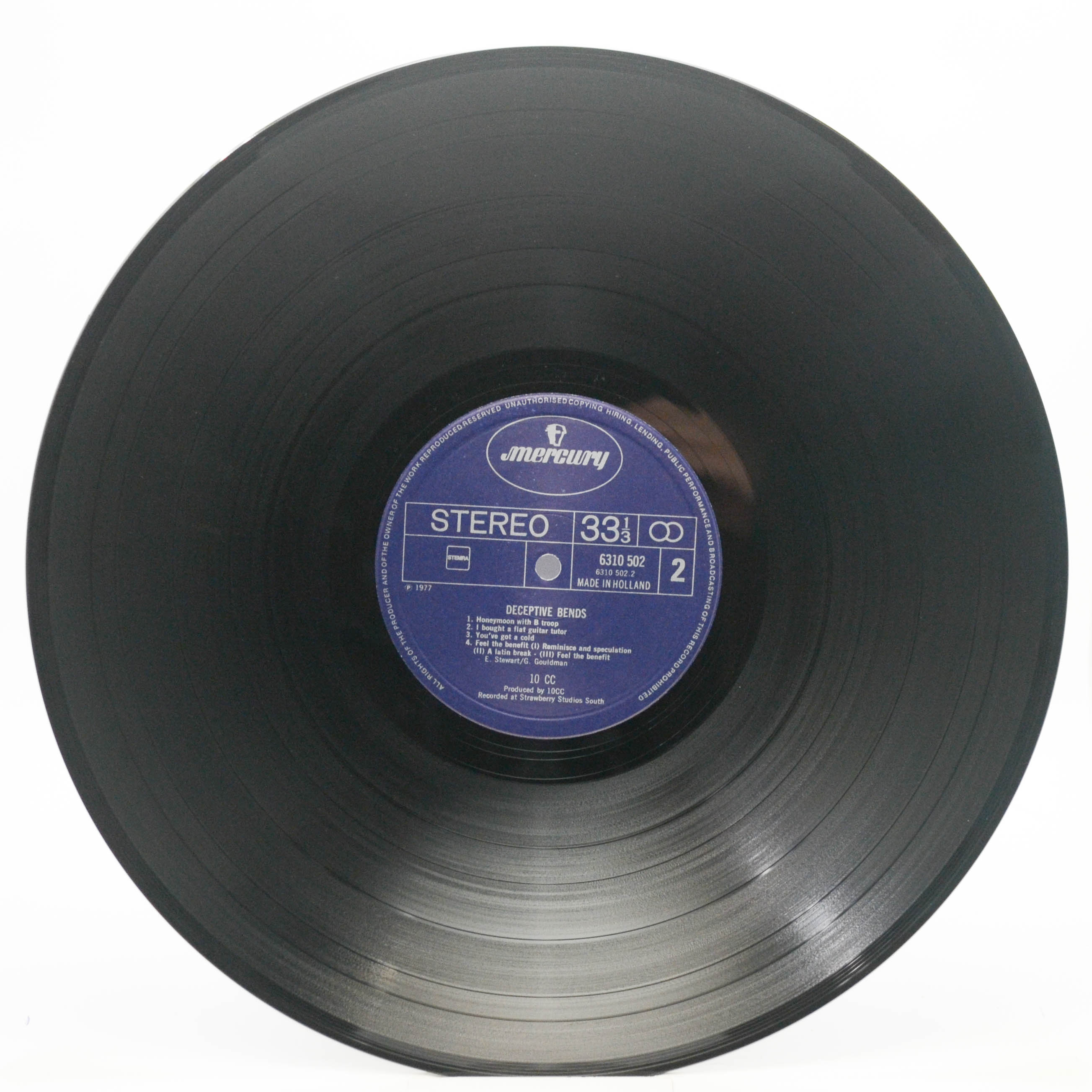 Виниловая пластинка 10cc — Deceptive Bends, 1977