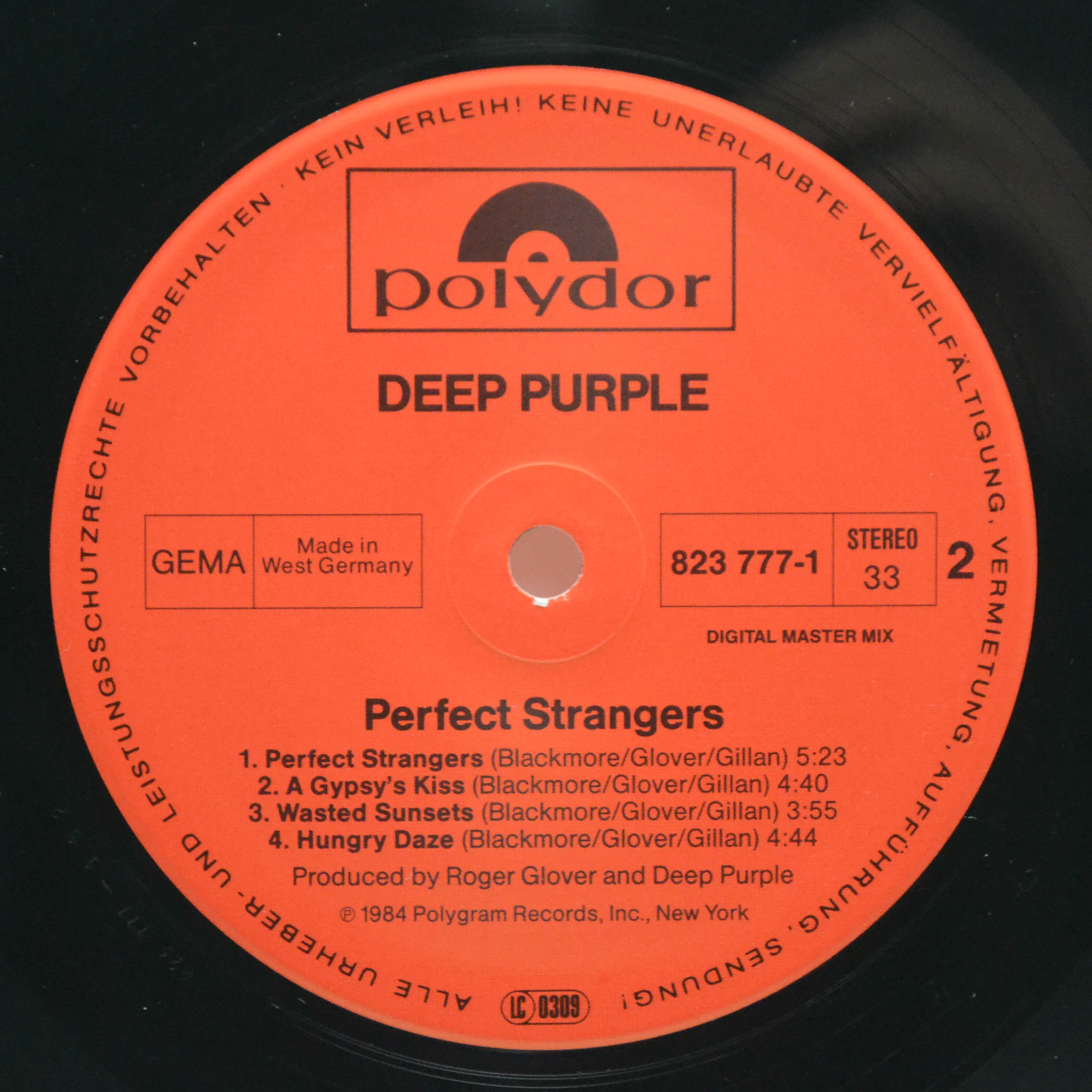 Deep Purple — Perfect Strangers, 1984