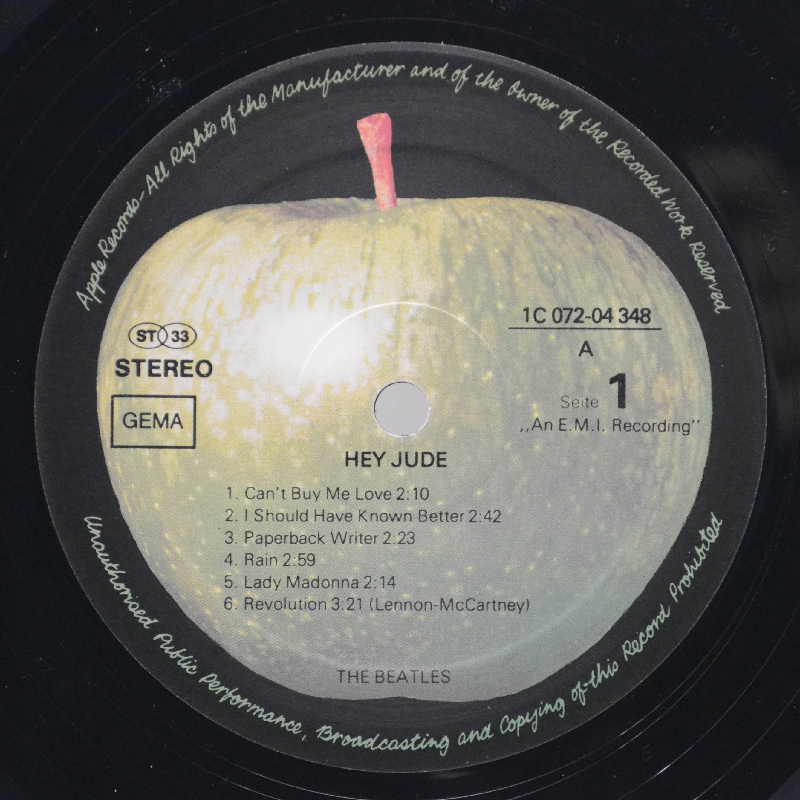 Beatles — Hey Jude, 1970