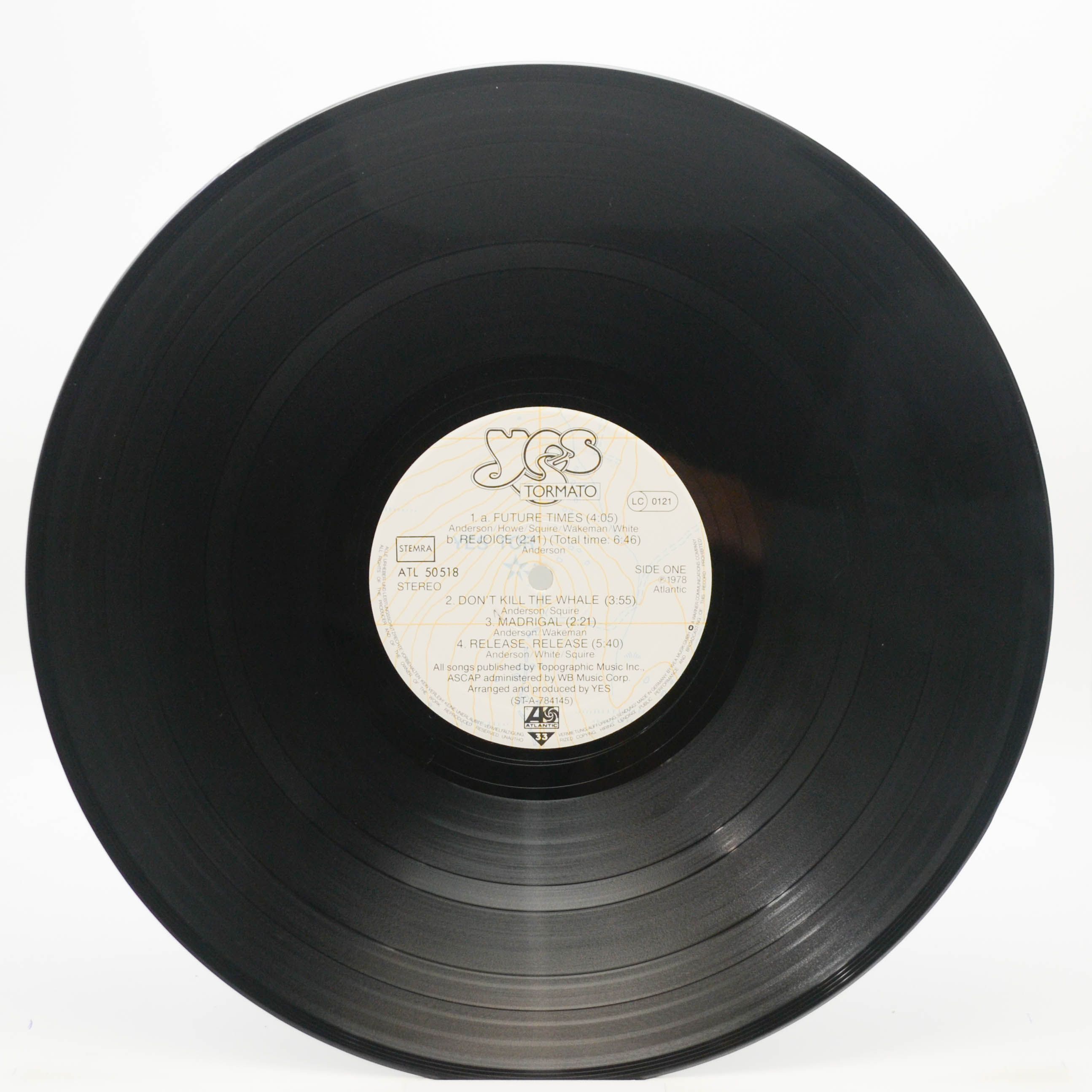 Виниловая пластинка Yes — Tormato, 1978