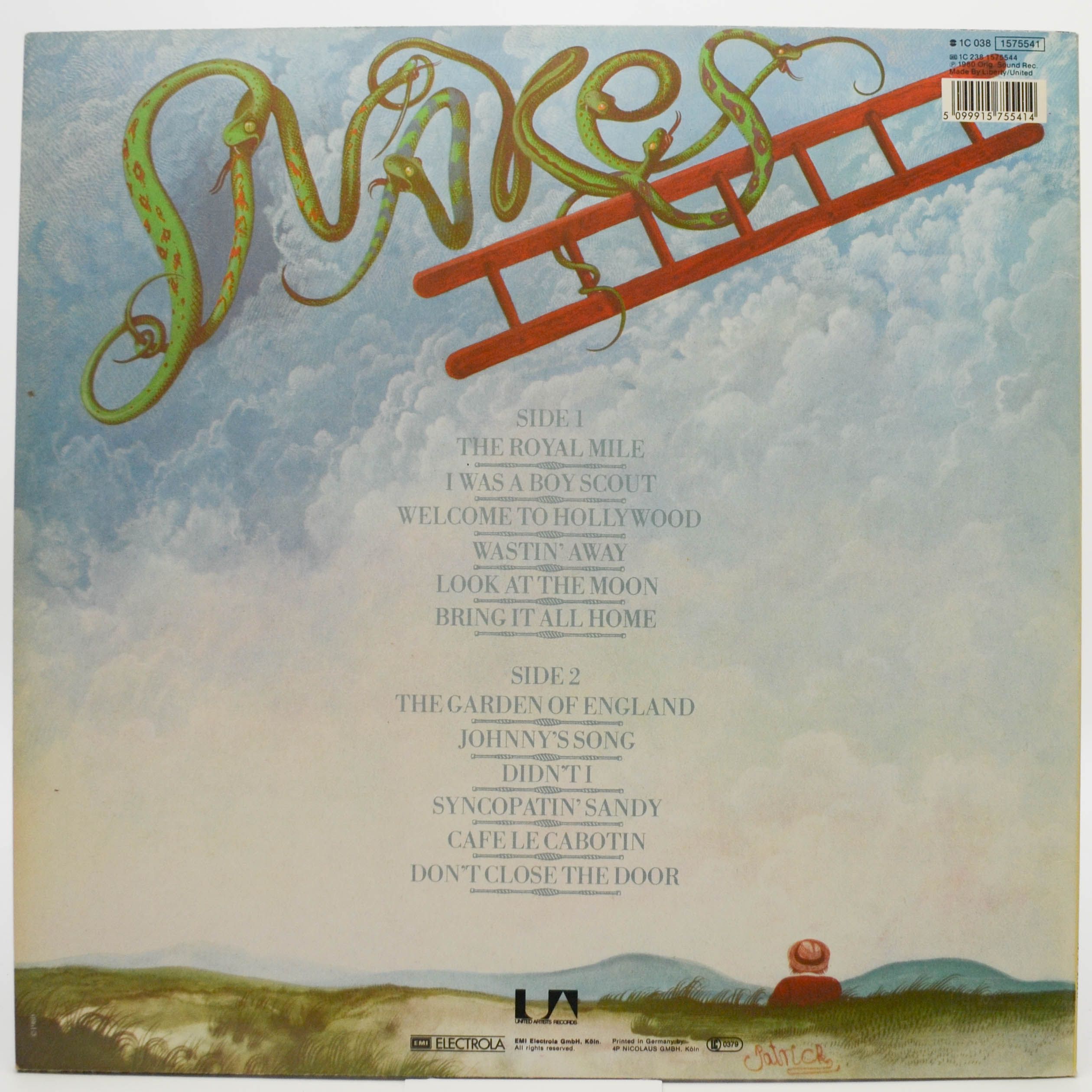 Виниловая пластинка Gerry Rafferty — Snakes And Ladders, 1980