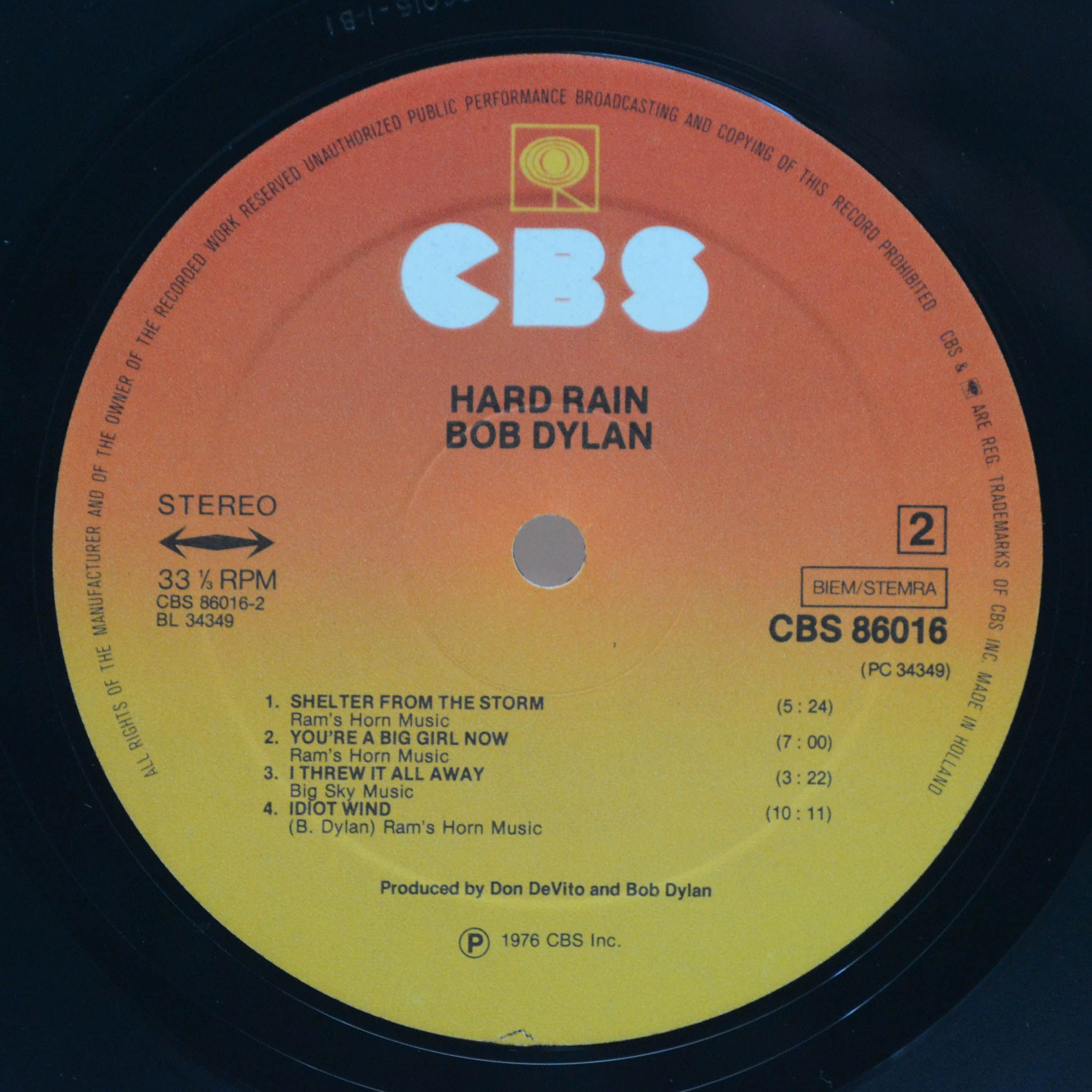 Bob Dylan — Hard Rain, 1976
