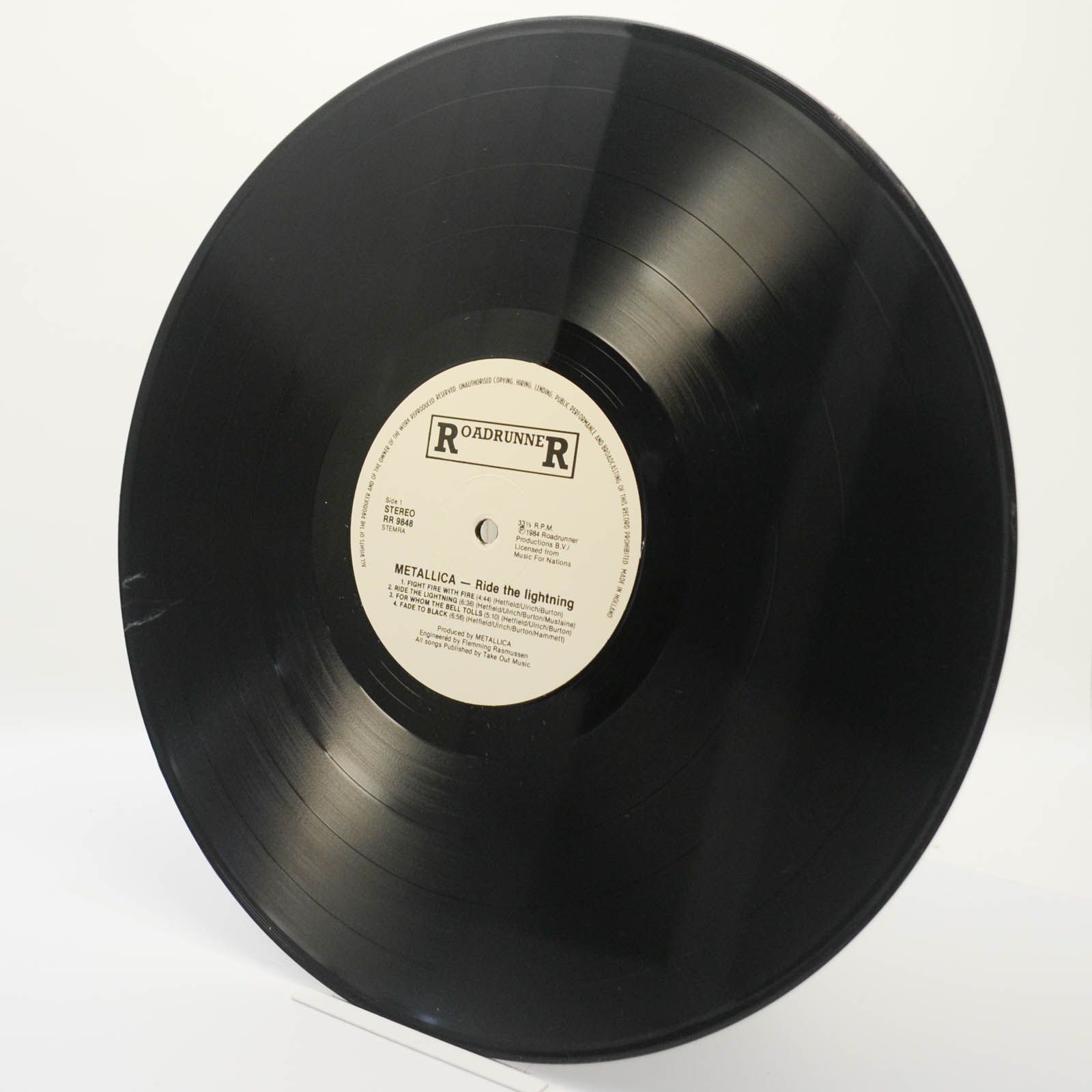 Metallica — Ride The Lightning, 1984