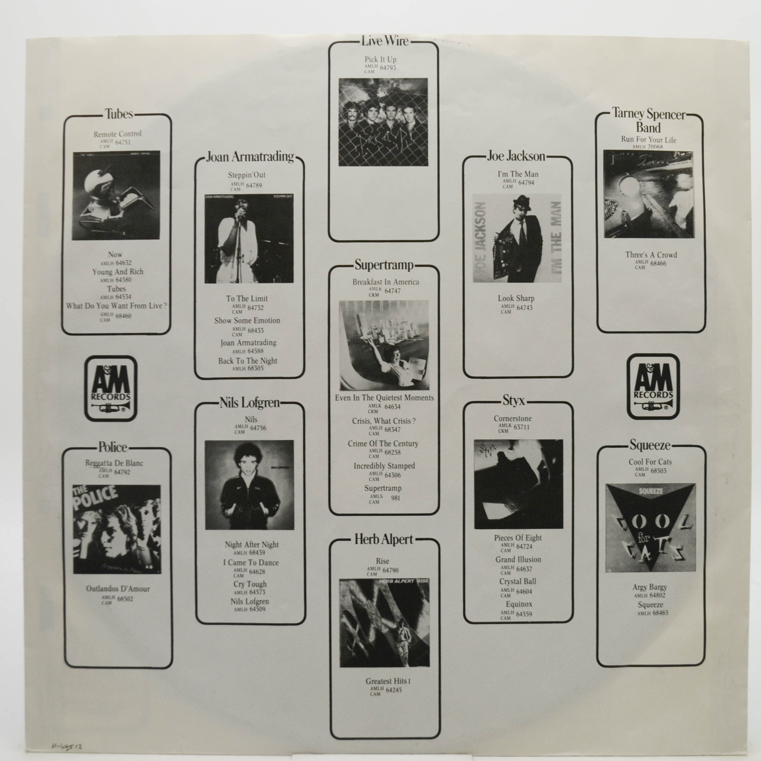 Виниловая пластинка Hazel O'Connor — Breaking Glass, 1980