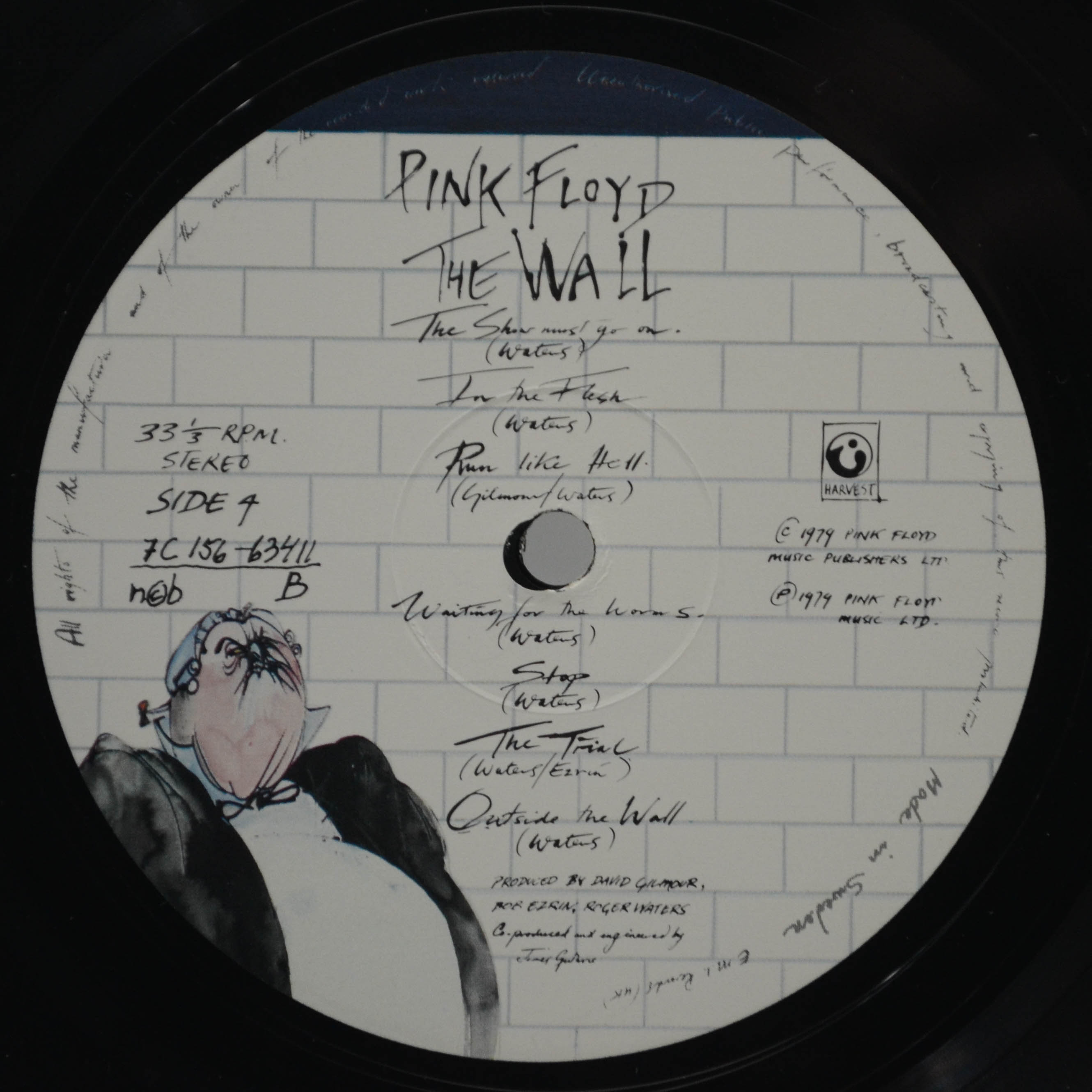 Виниловая пластинка Pink Floyd — The Wall (2LP), 1979