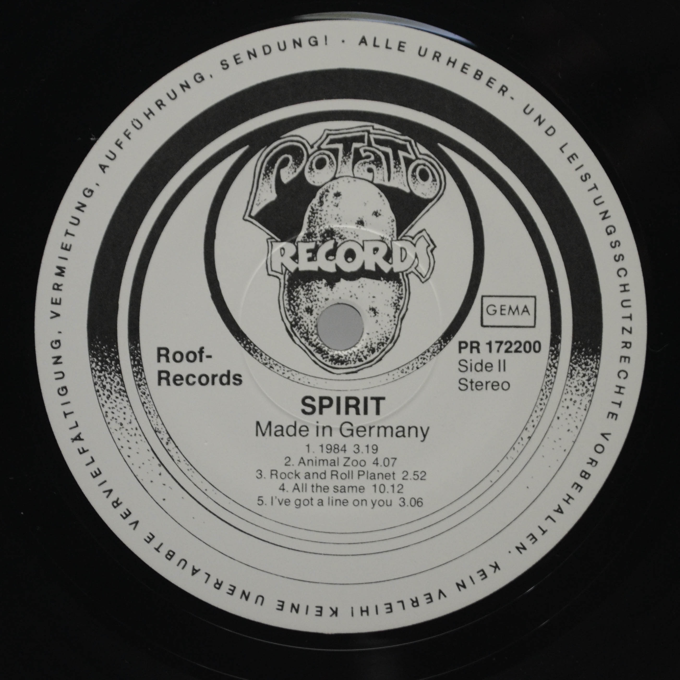 Spirit — Made In Germany, 1983
