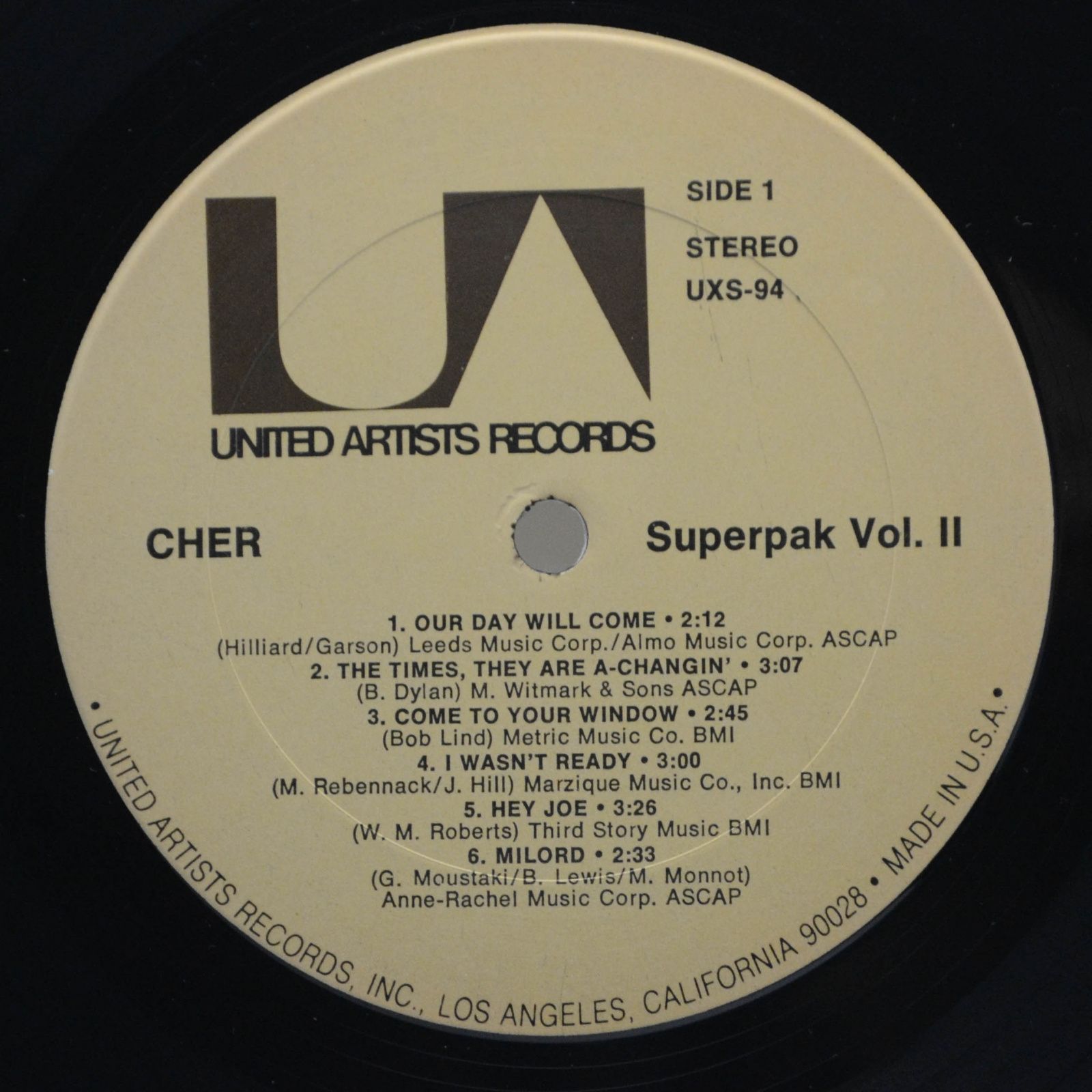 Cher — Superpak Vol. II (2LP, USA), 1972
