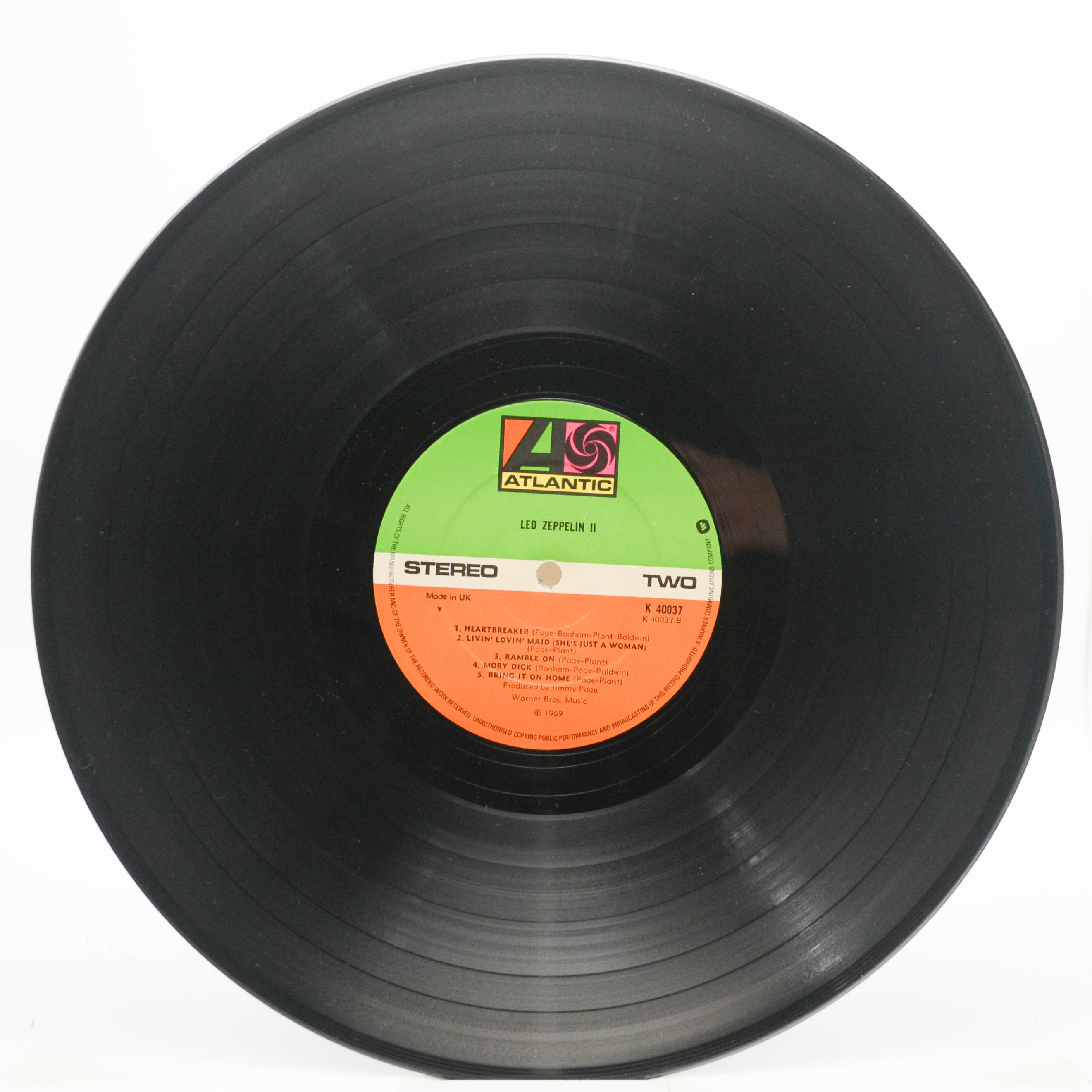 Led Zeppelin — Led Zeppelin II (UK), 1969