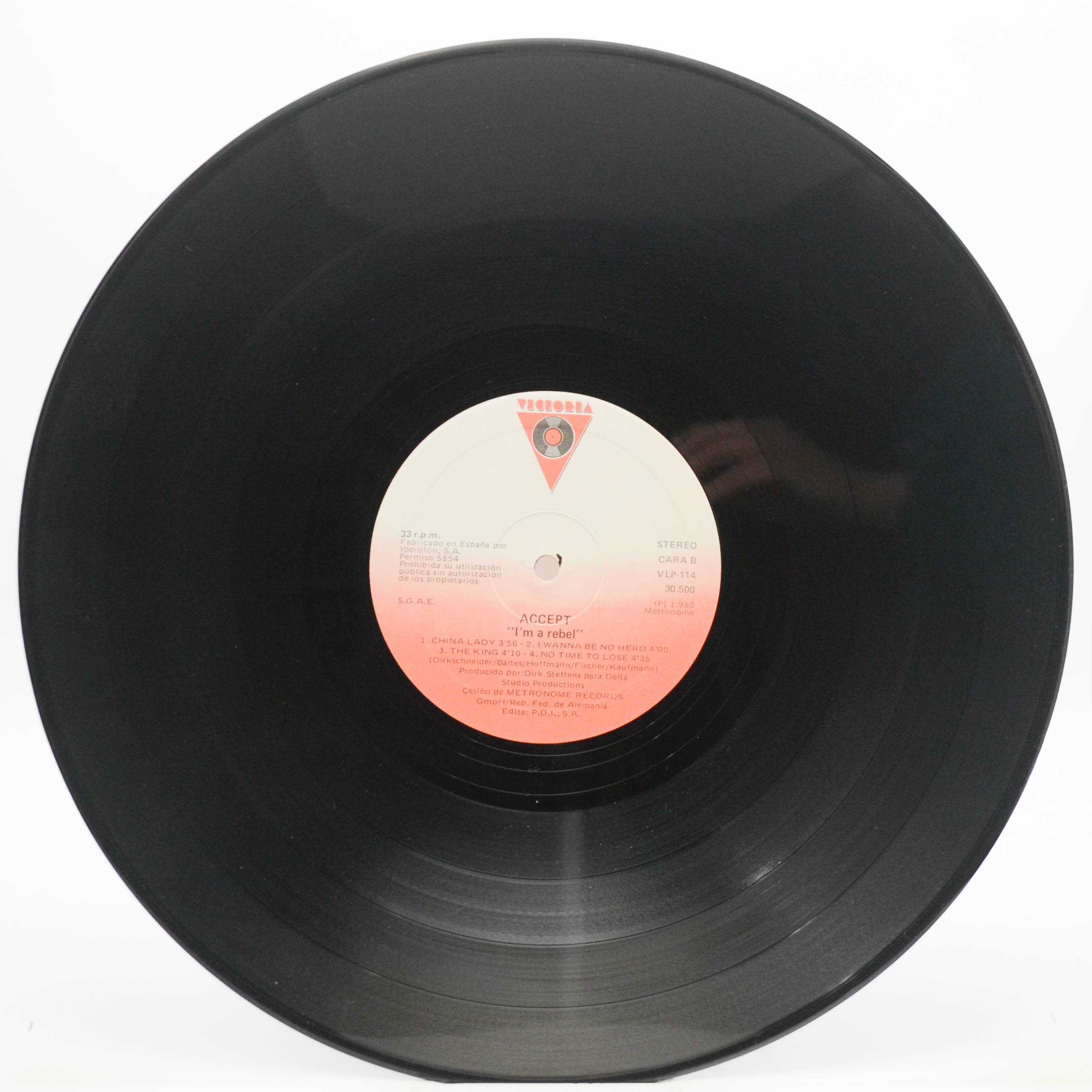 Accept — I'm A Rebel, 1980