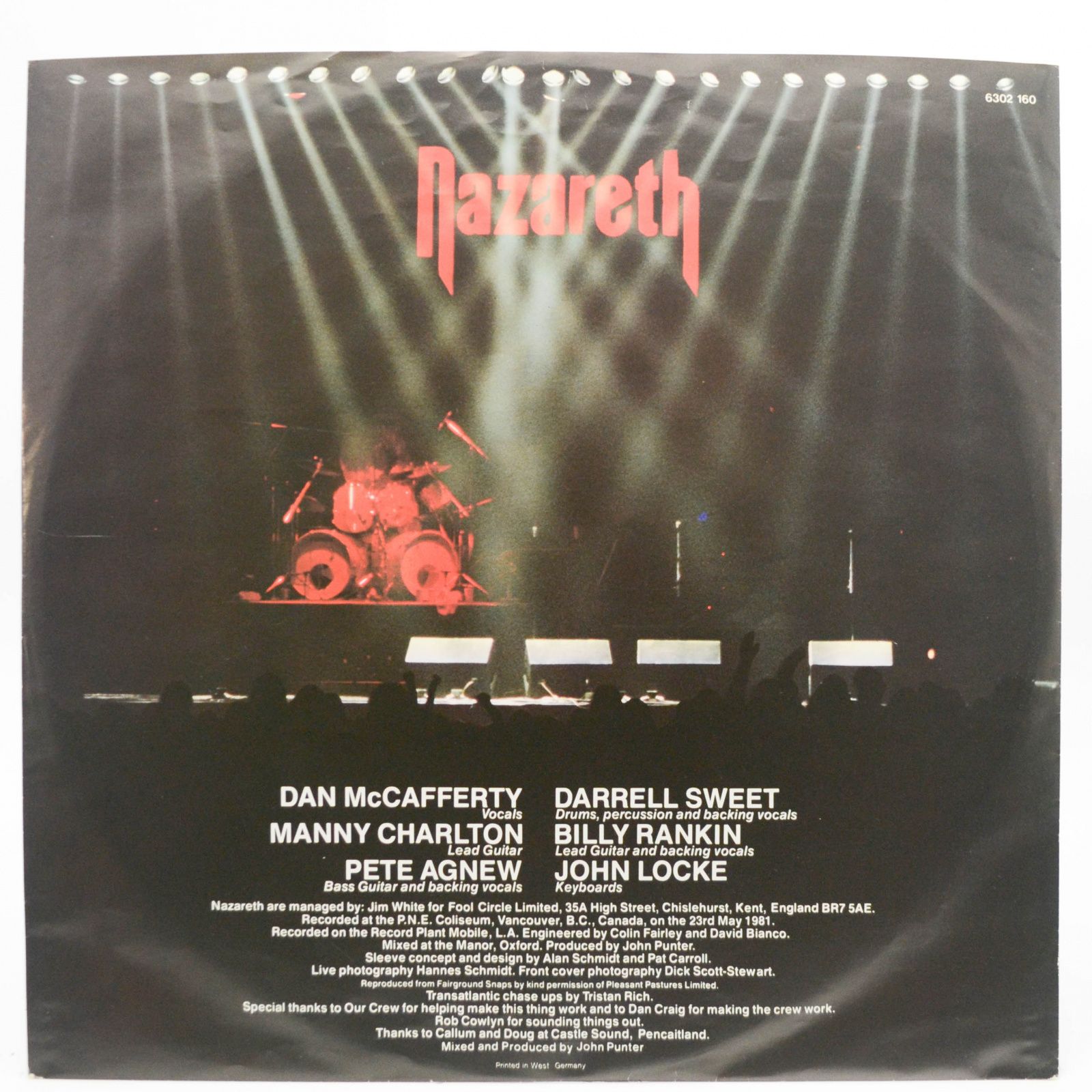 Nazareth — 'Snaz (2LP), 1981