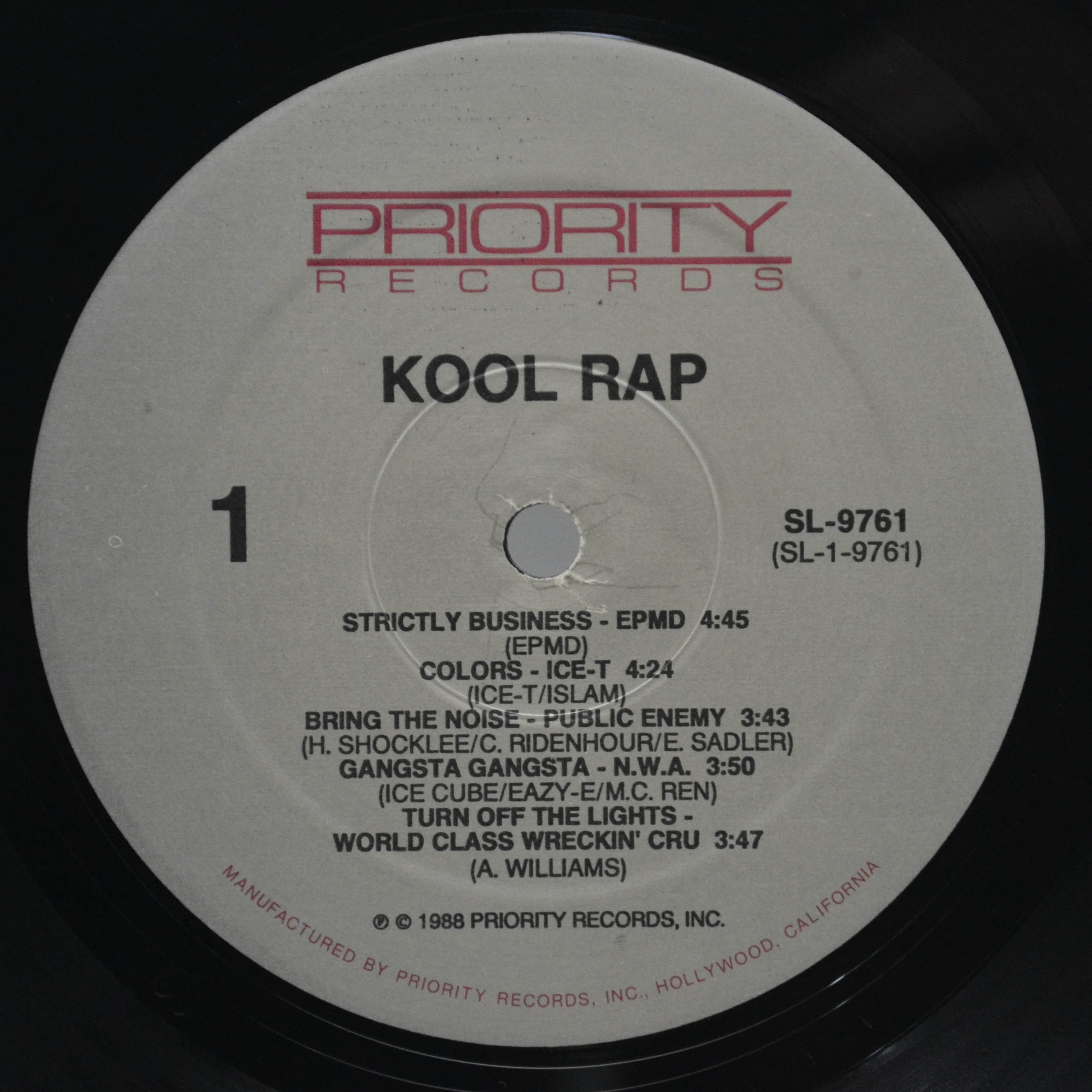 Various — Kool Rap (USA), 1988