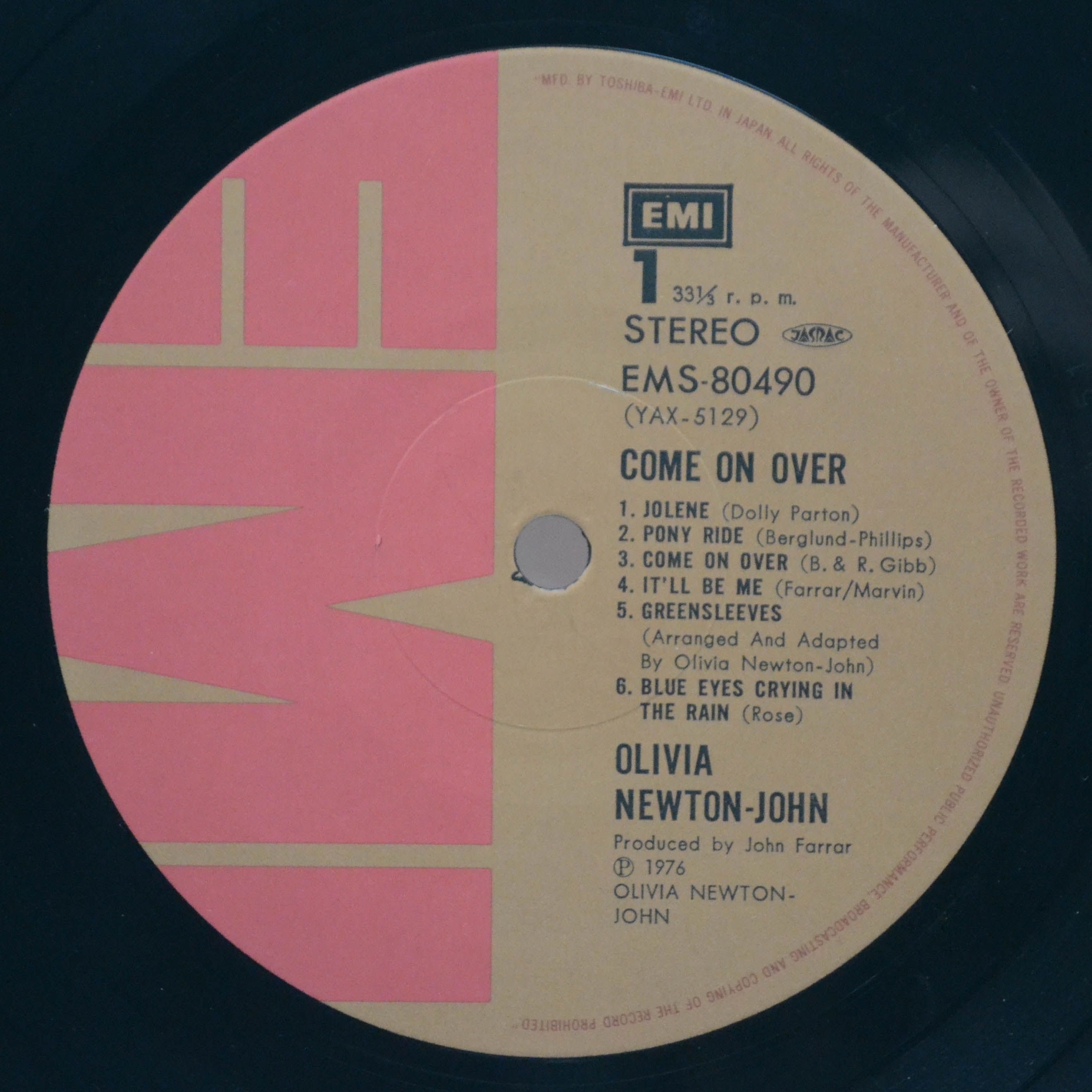 Olivia Newton-John — Come On Over, 1976