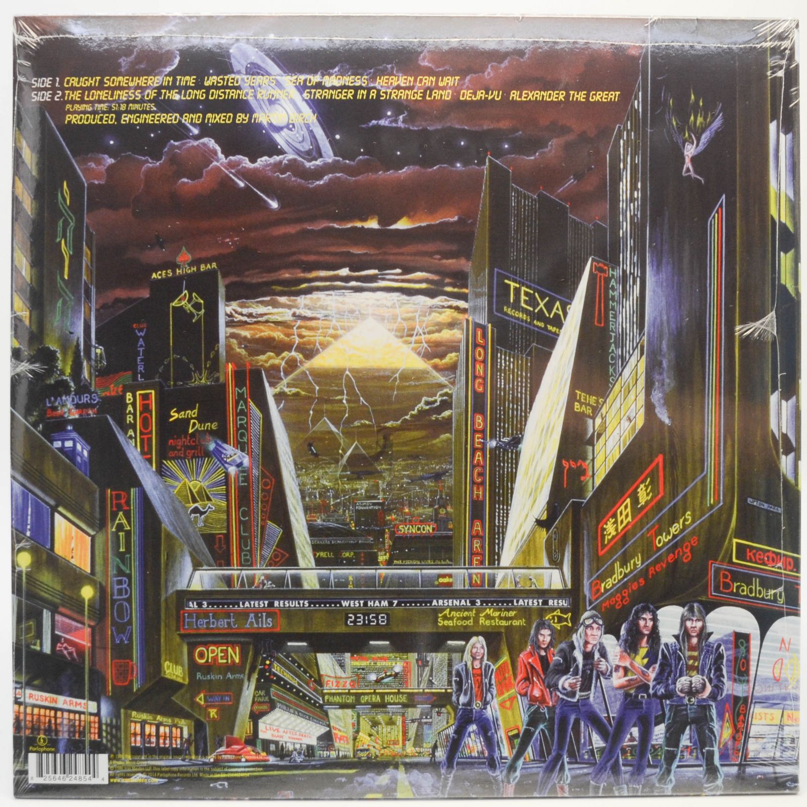 Iron Maiden — Somewhere In Time, 1986