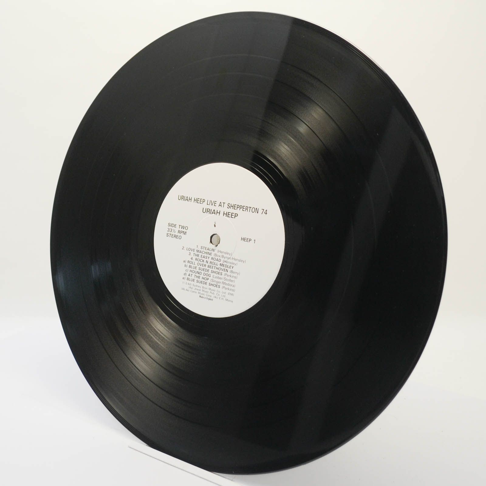 Uriah Heep — Live At Shepperton '74 (UK), 1986
