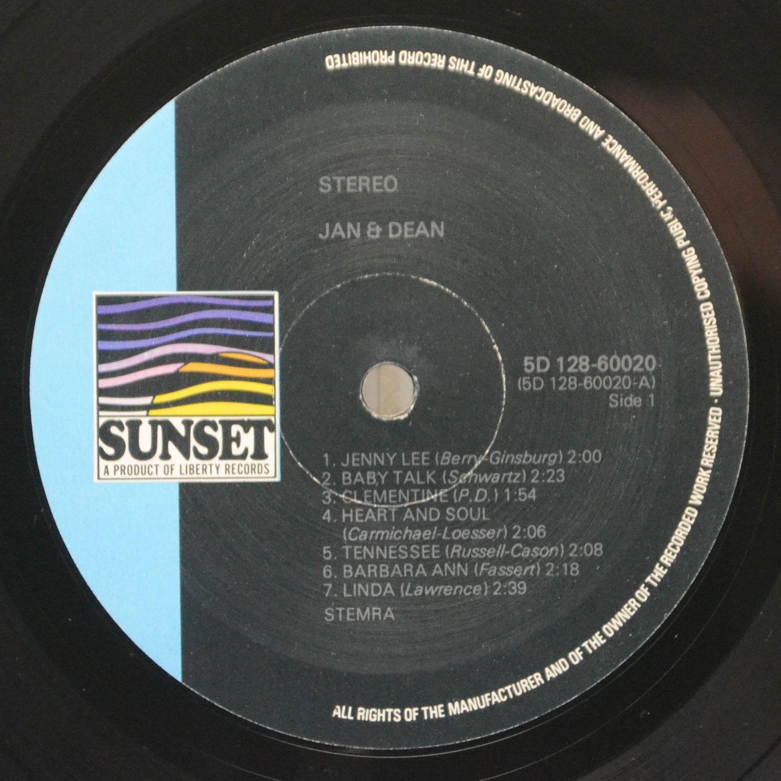 Виниловая пластинка Jan & Dean — Jan & Dean (2LP), 19??