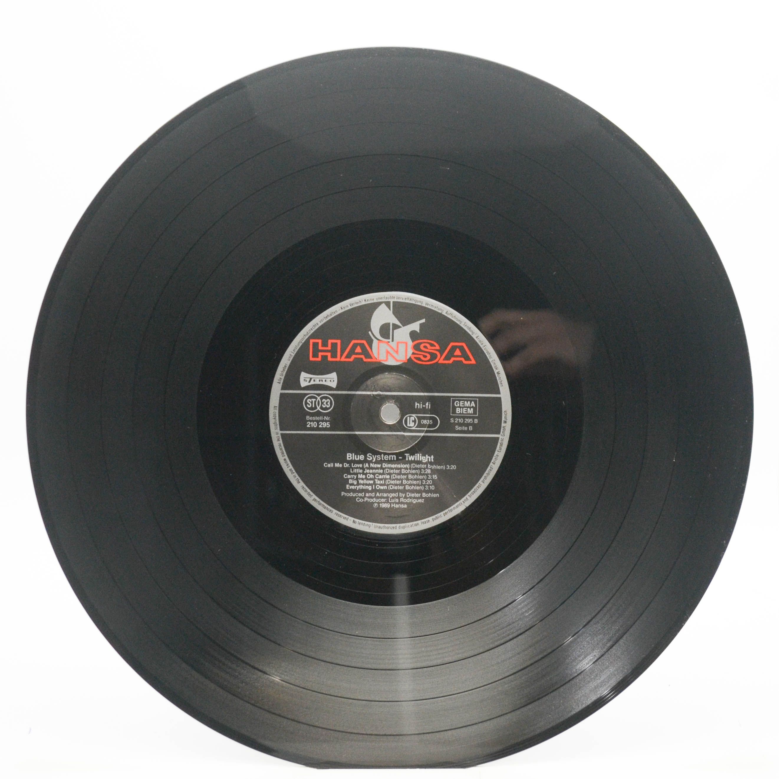 Blue System — Twilight, 1989