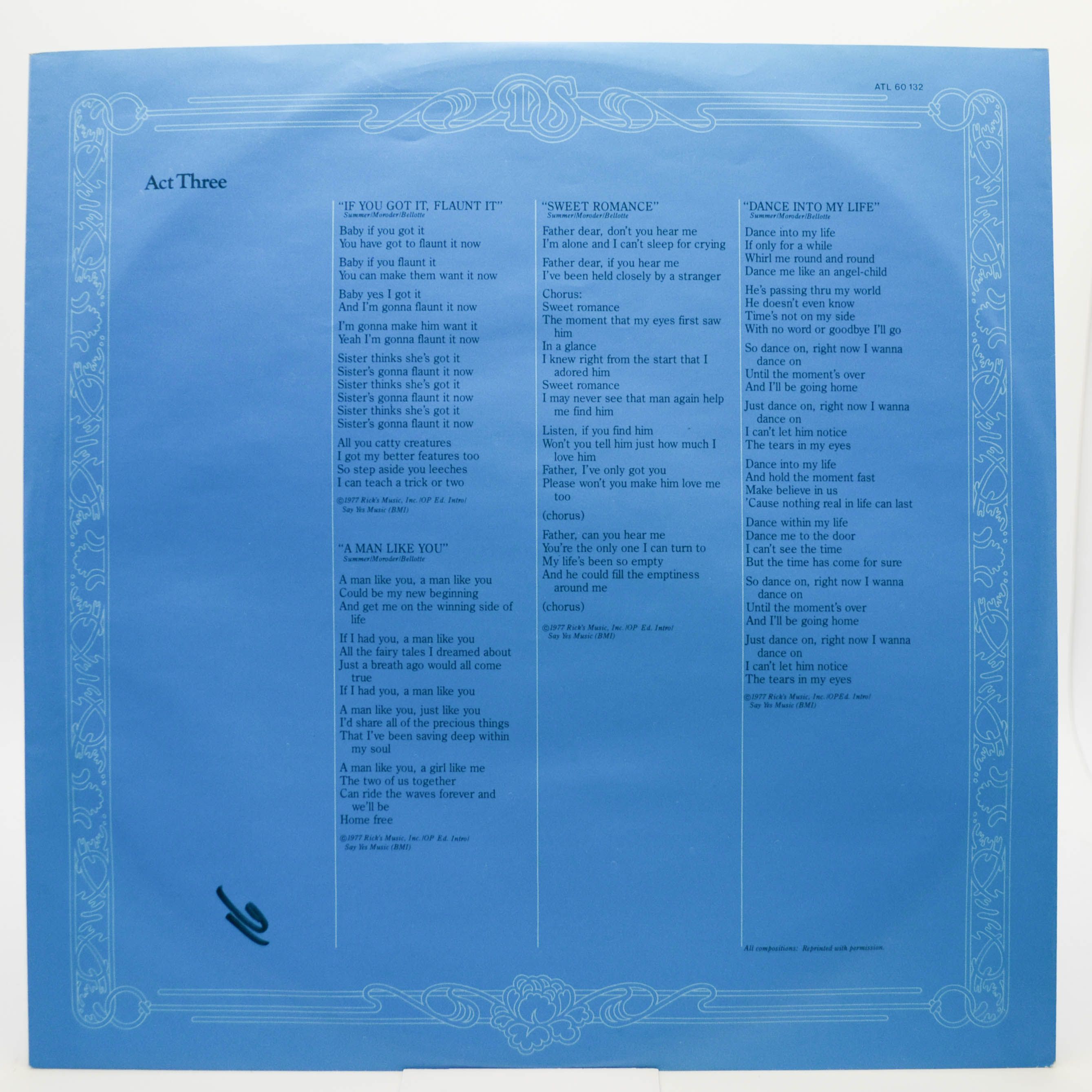 Виниловая пластинка Donna Summer — Once Upon A Time... (2LP), 1977