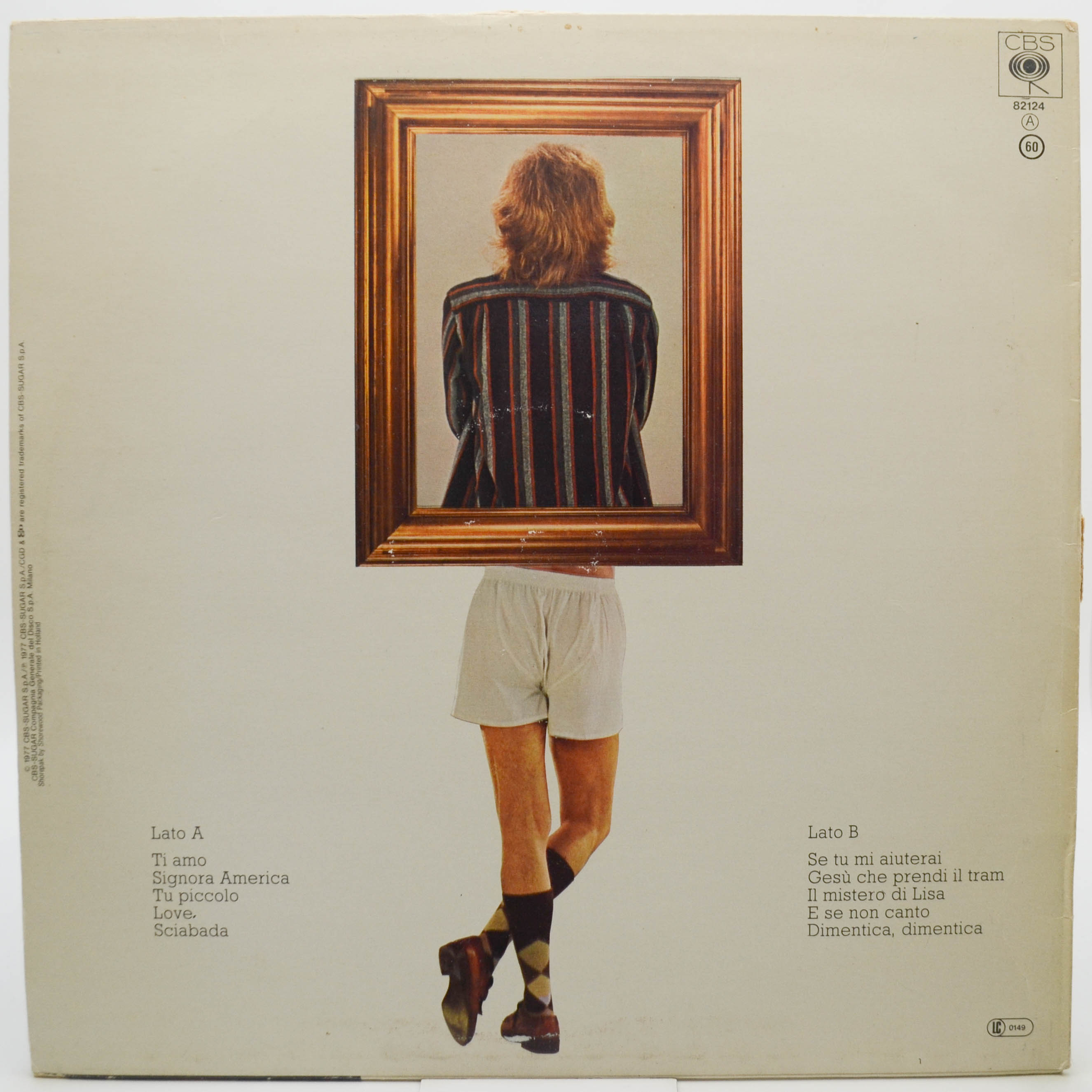 Виниловая пластинка Umberto Tozzi — È Nell'Aria...Ti Amo, 1977