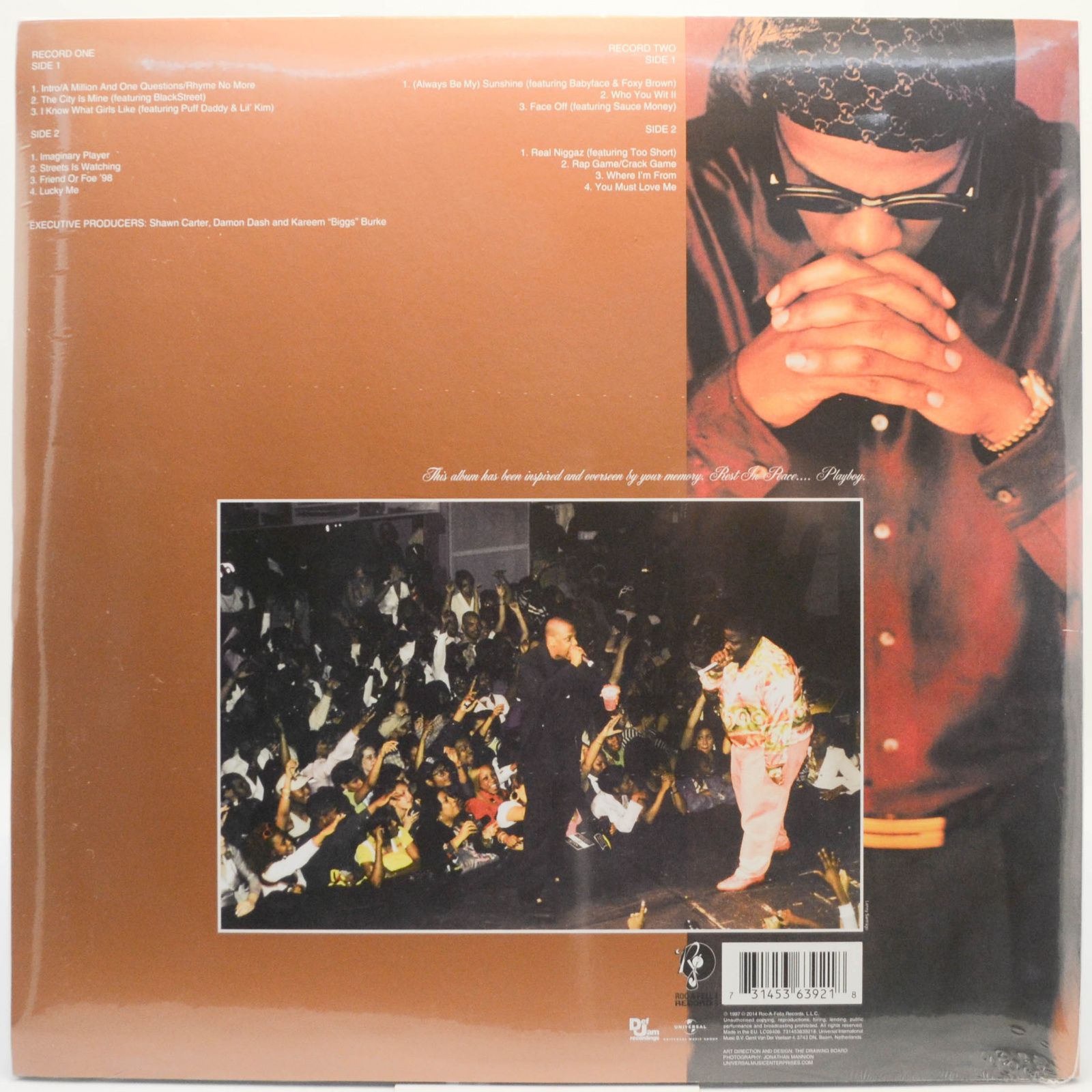 Виниловая пластинка Jay-Z — In My Lifetime, Vol. 1, 2014