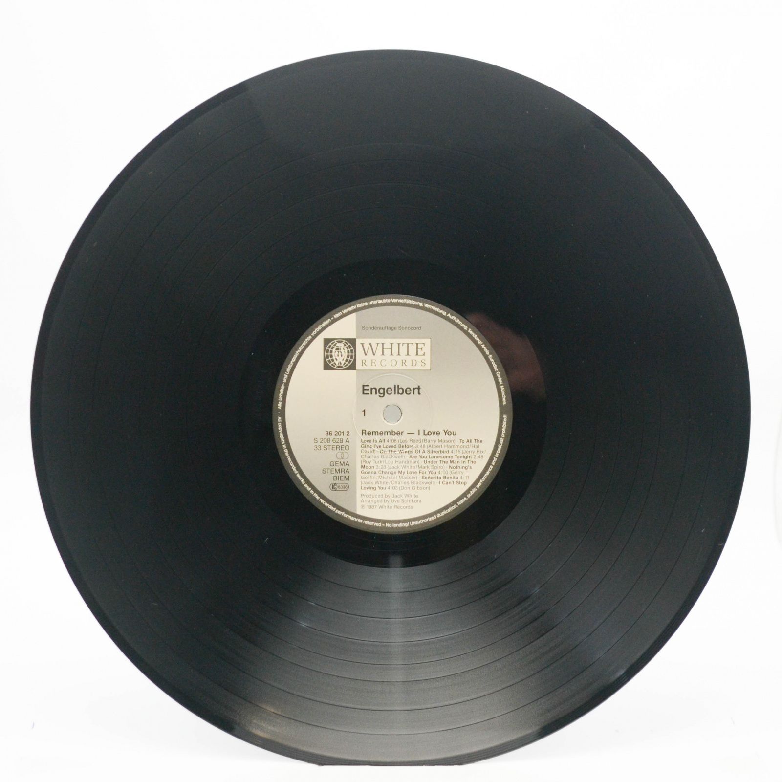 Engelbert — Remember - I Love You, 1987