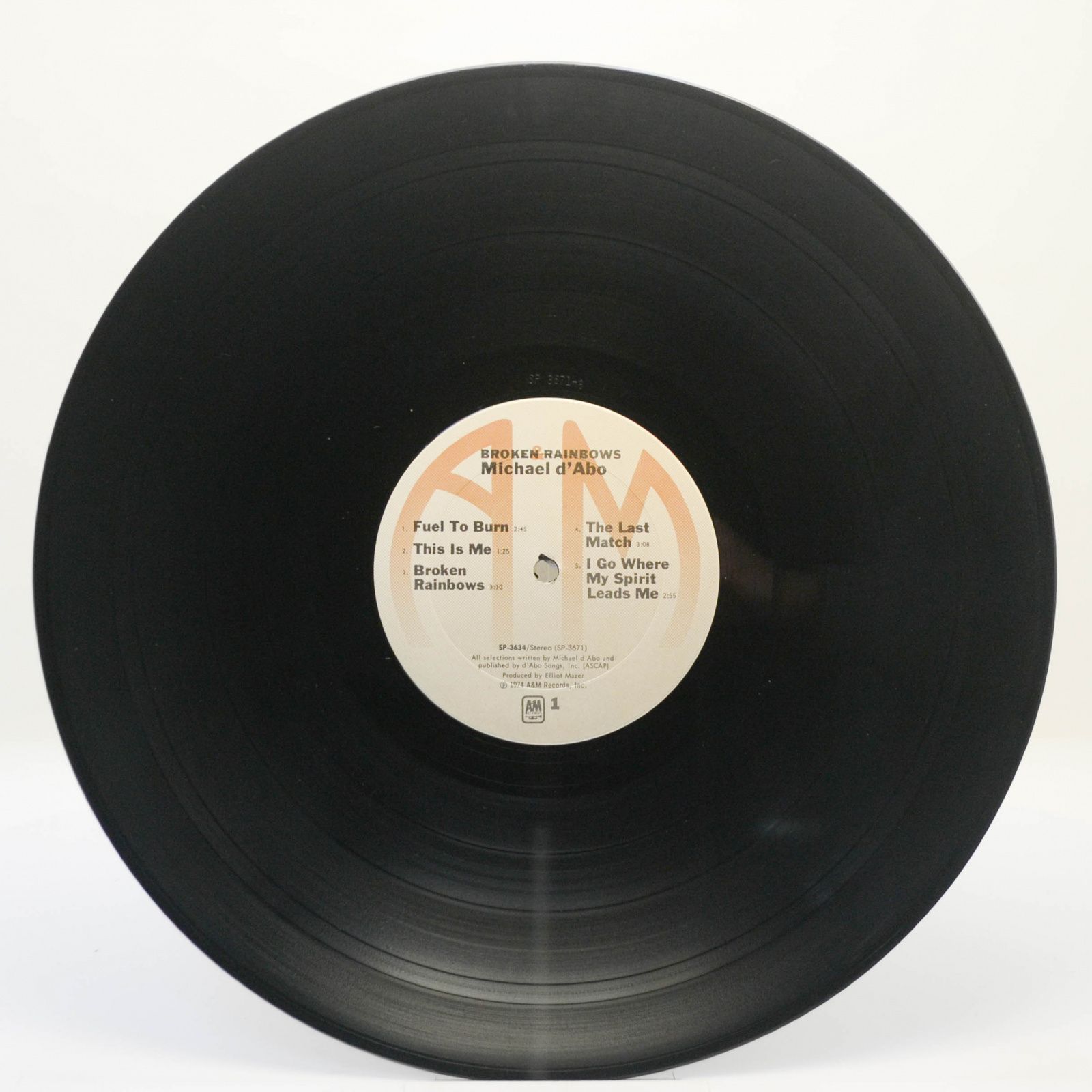Виниловая пластинка Michael D'Abo — Broken Rainbows, 1974