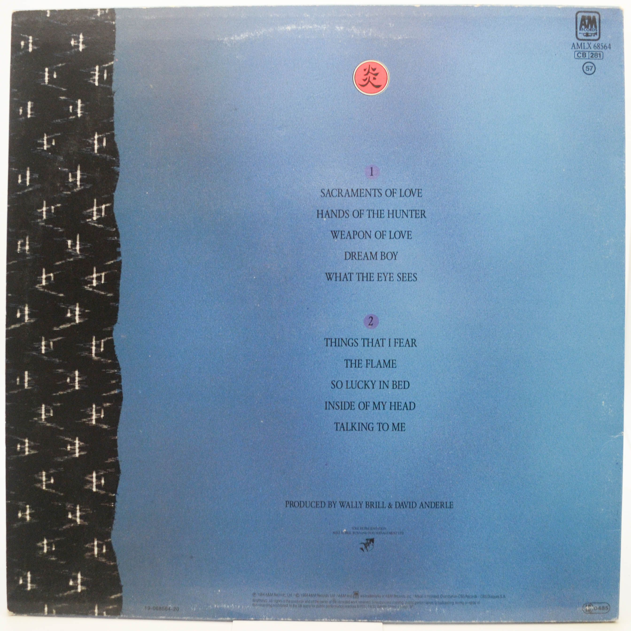 Виниловая пластинка Annabel Lamb — The Flame, 1984