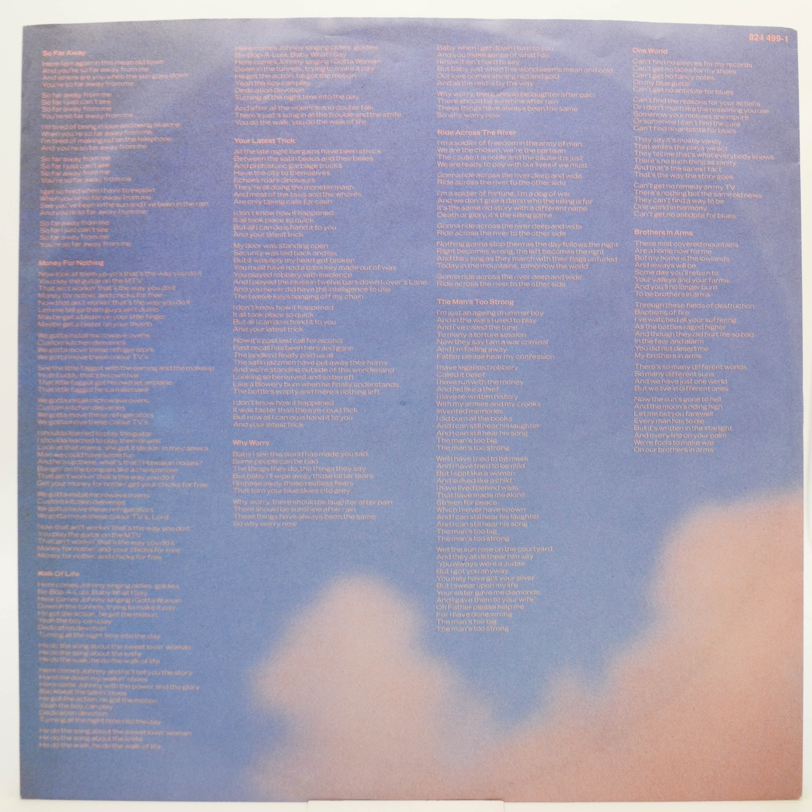 Dire Straits — Brothers In Arms, 1985