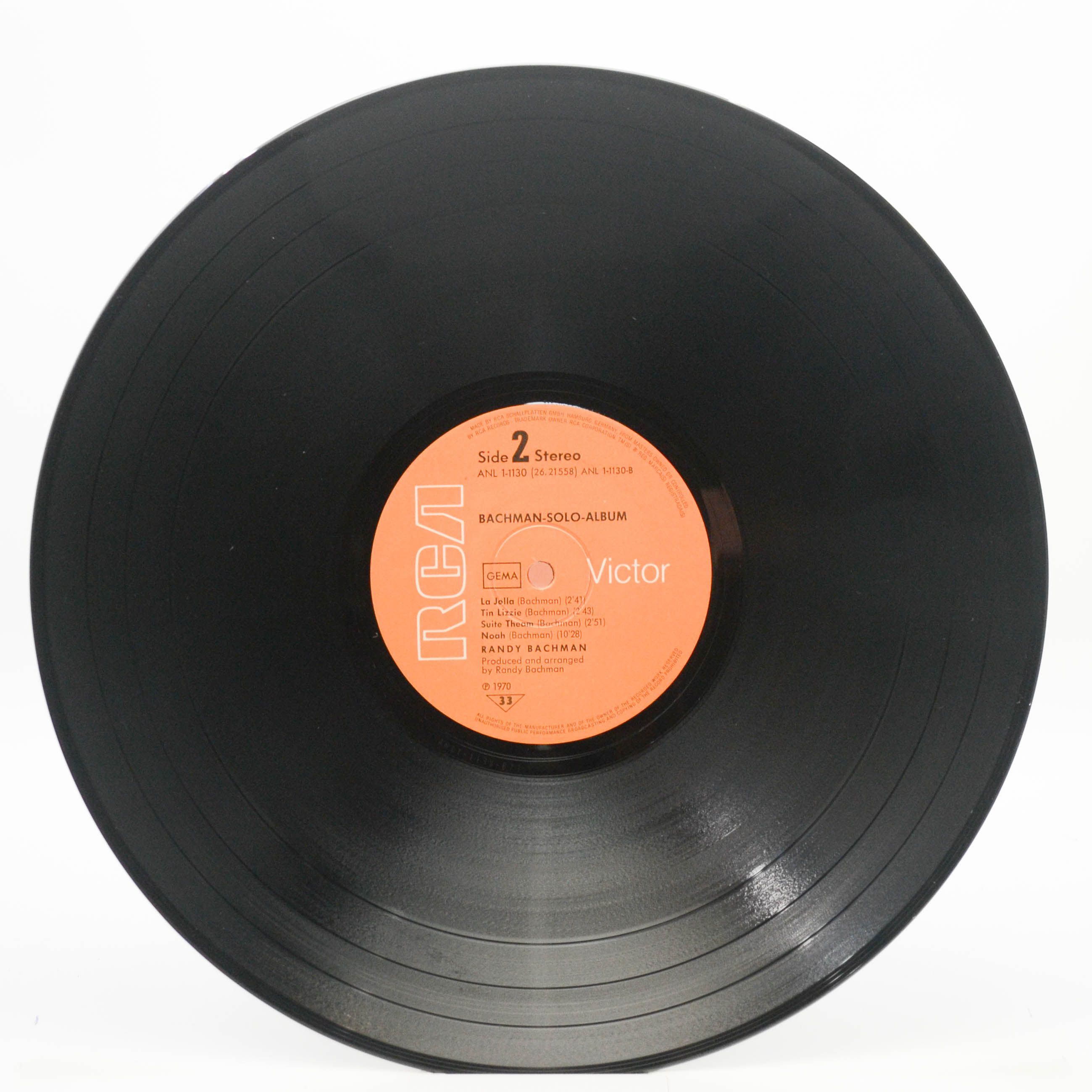 Randy Bachman — Bachman Solo Album, 1970